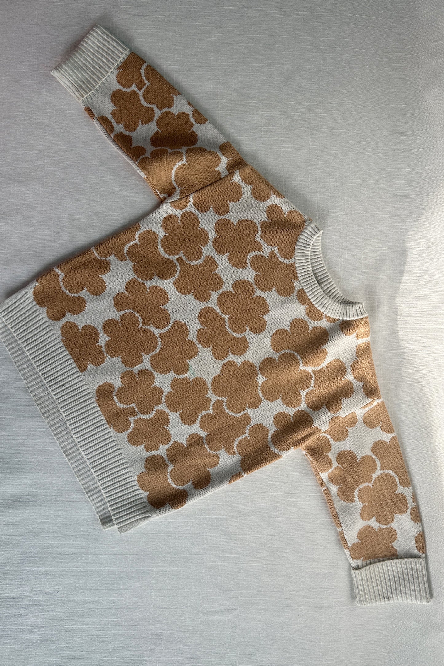 MINI: ARKET FLORAL JACQUARD KNIT