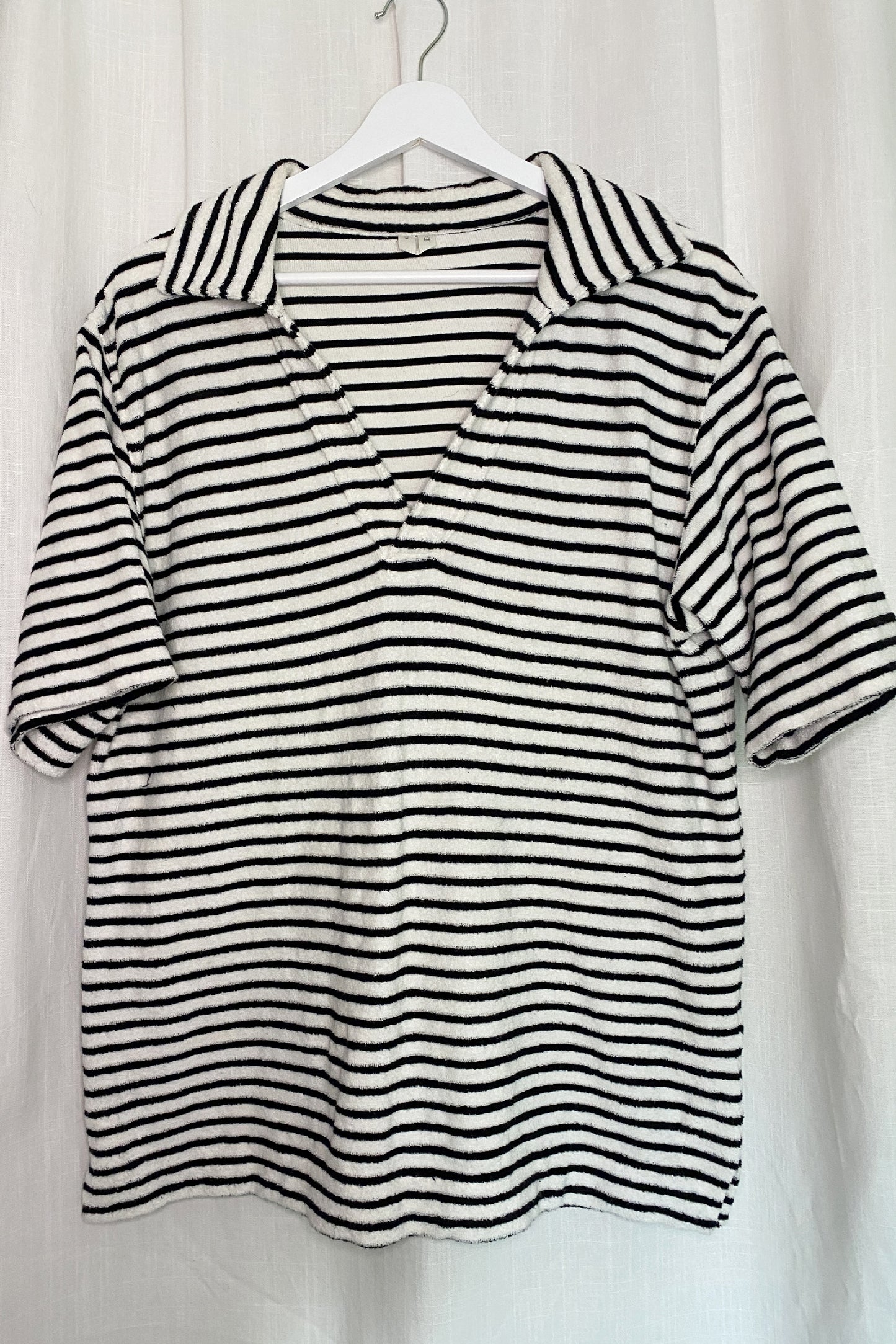 ARKET TOWELLING POLO SHIRT