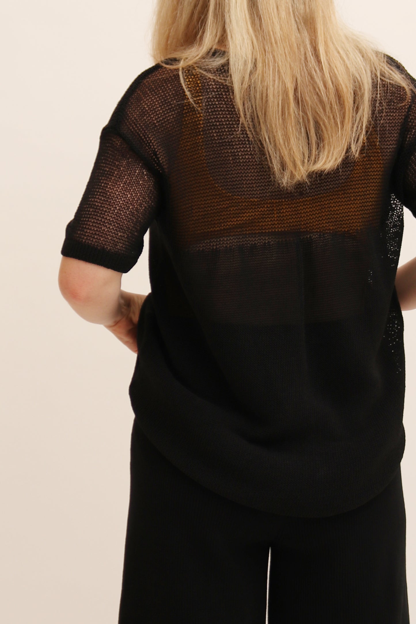 OTHER STORIES OPEN KNIT TOP