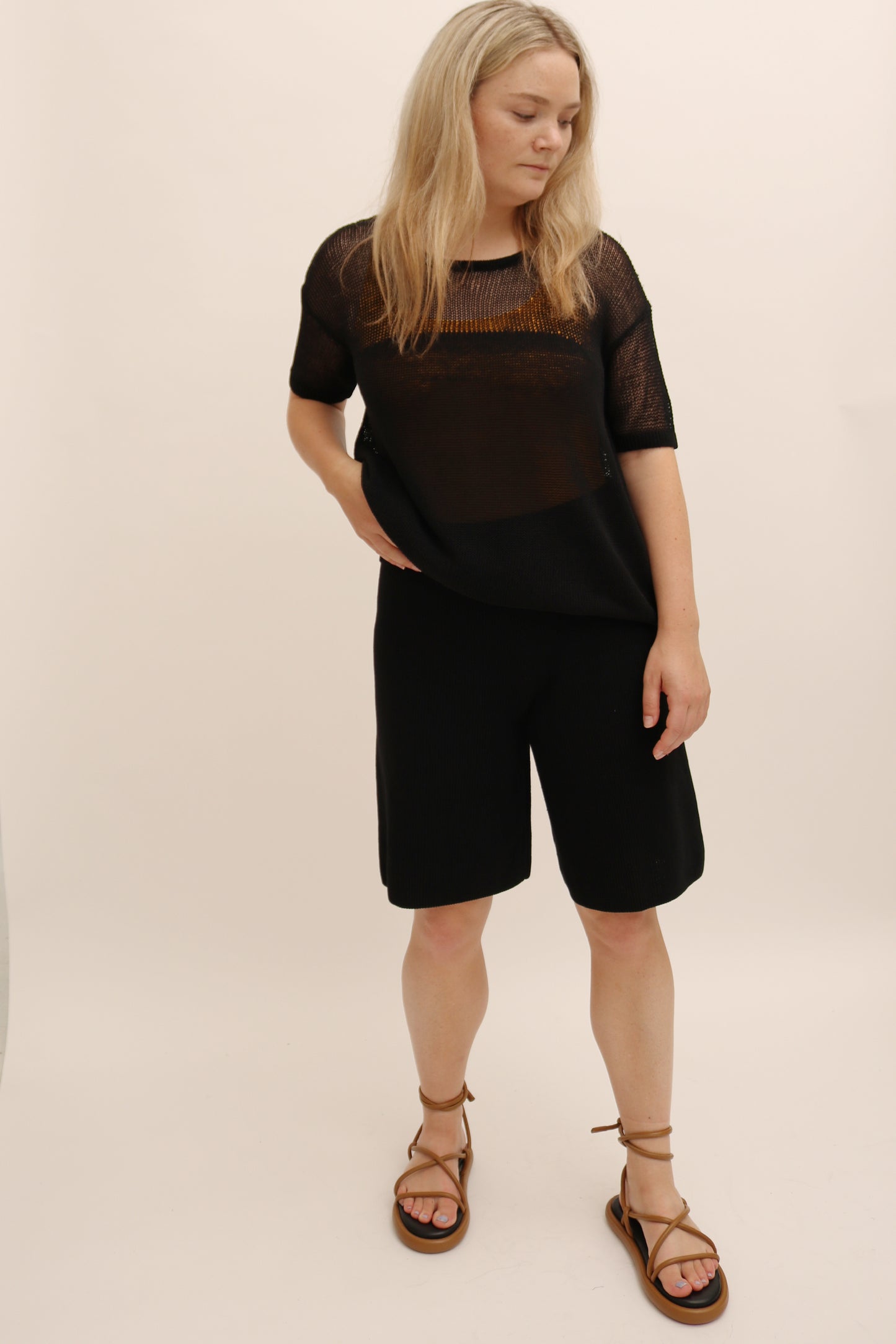 OTHER STORIES OPEN KNIT TOP