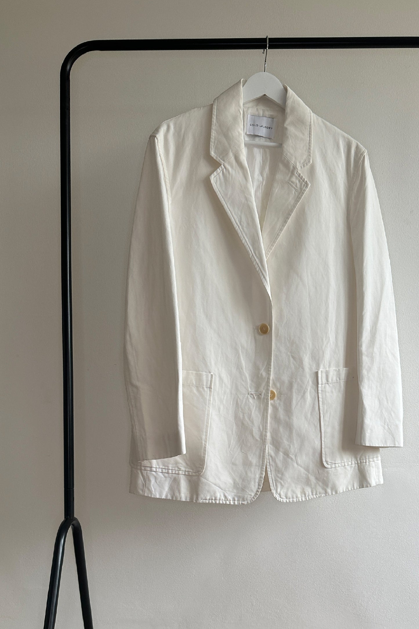 COLD LAUNDRY TWILL BLAZER