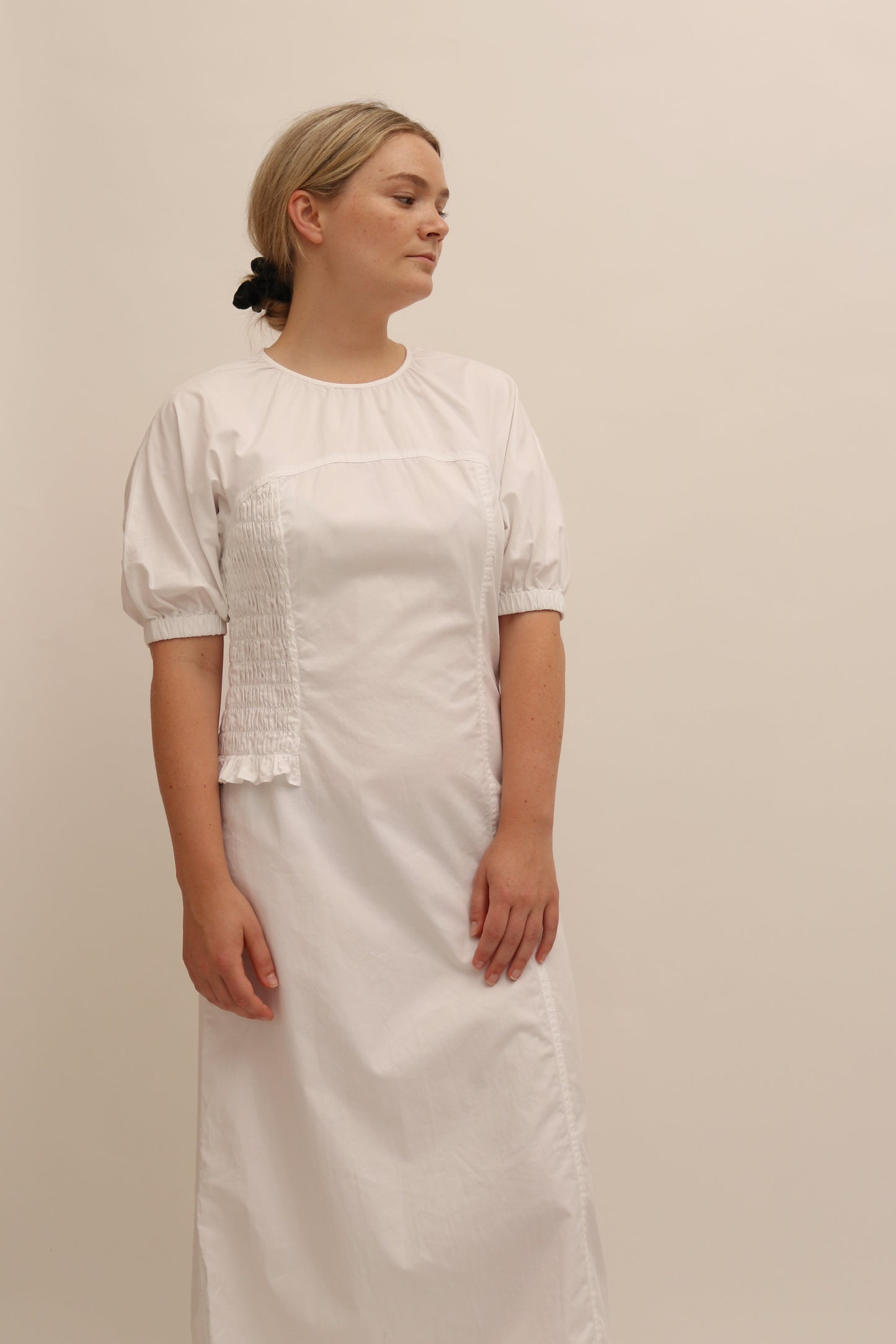 COS ASYMMETRIC MIDI DRESS