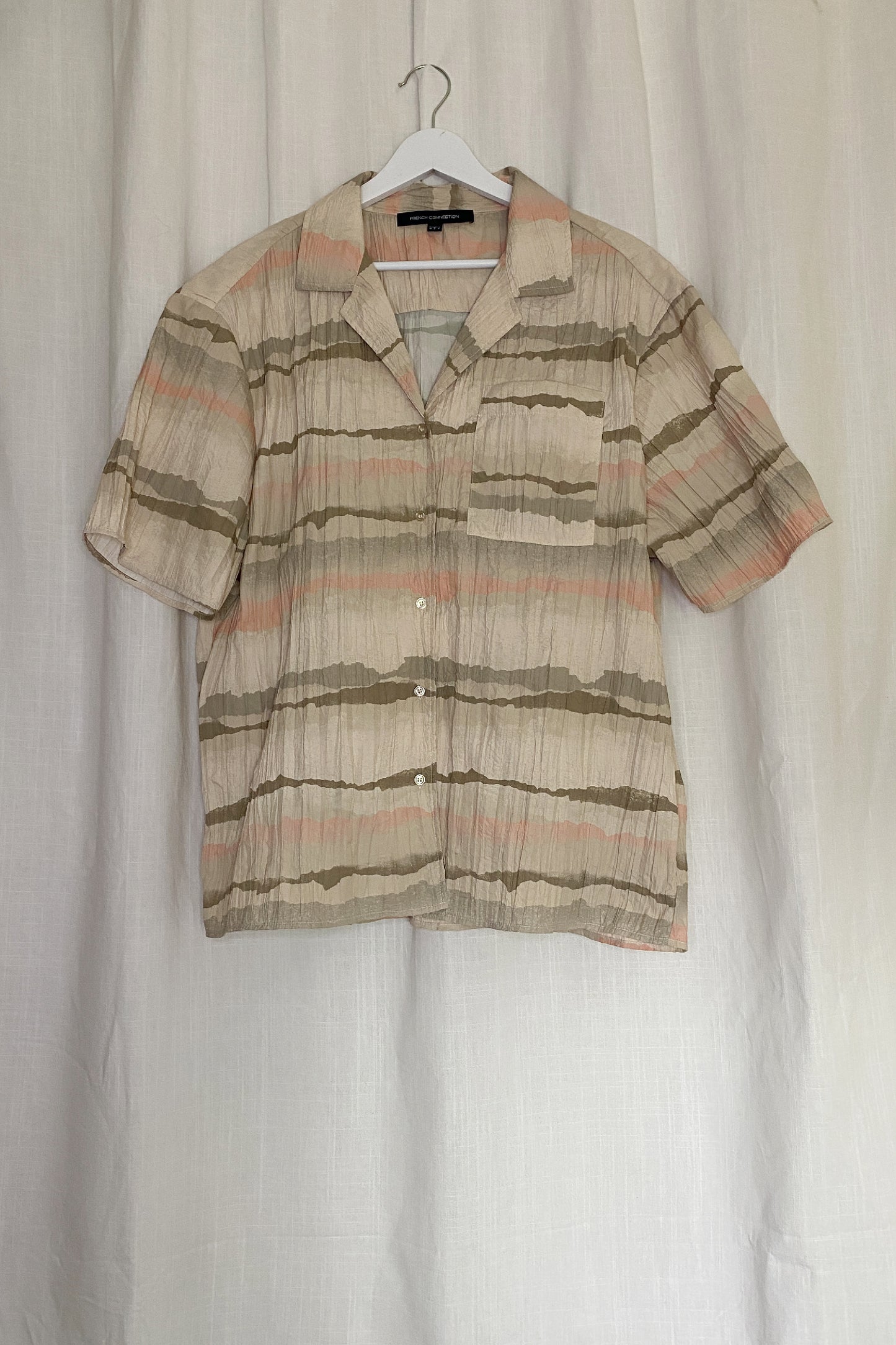PLISSÉ CRINKLE RESORT SHIRT (CO-ORD AVAILABLE)