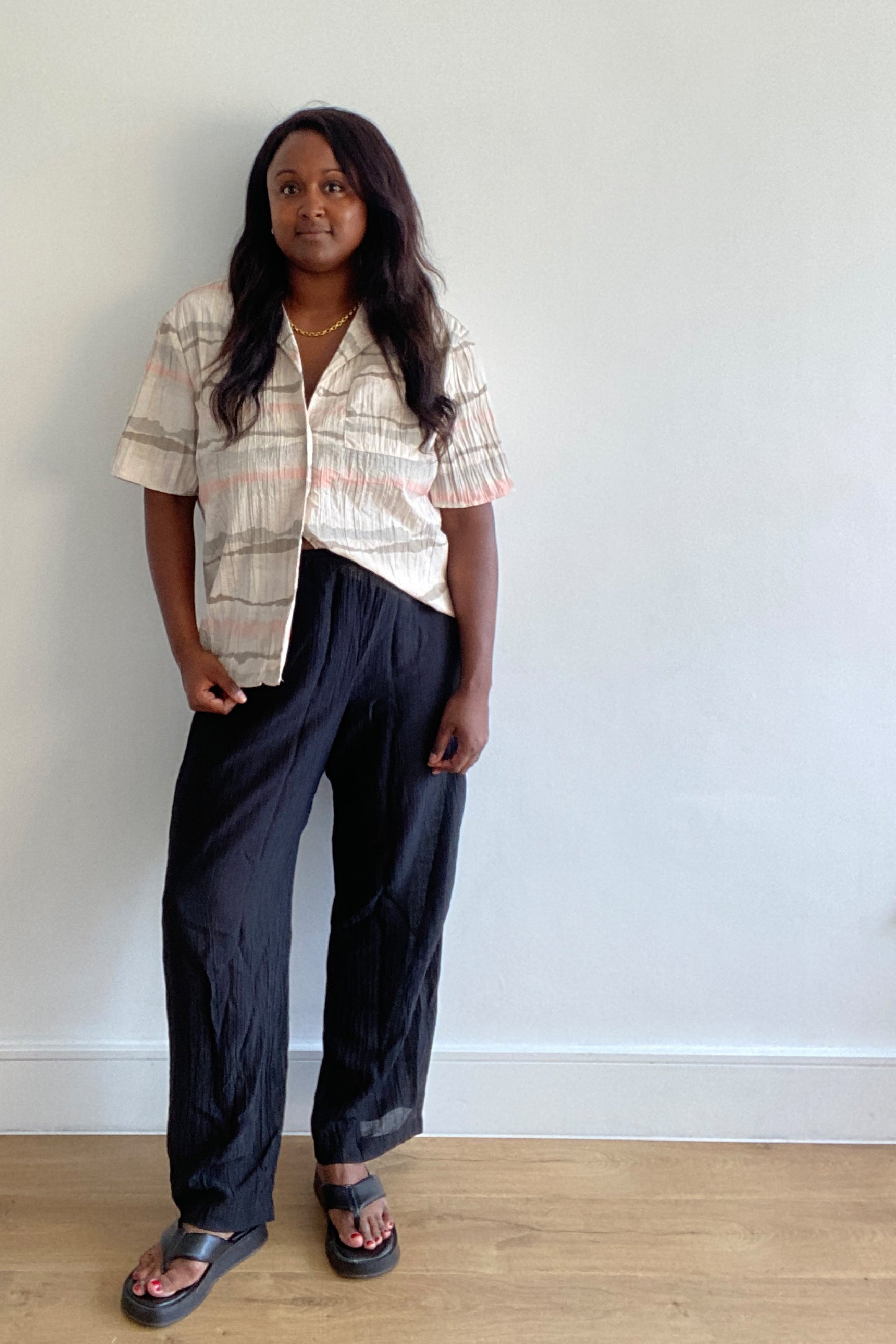 PLISSÉ CRINKLE RESORT SHIRT (CO-ORD AVAILABLE)