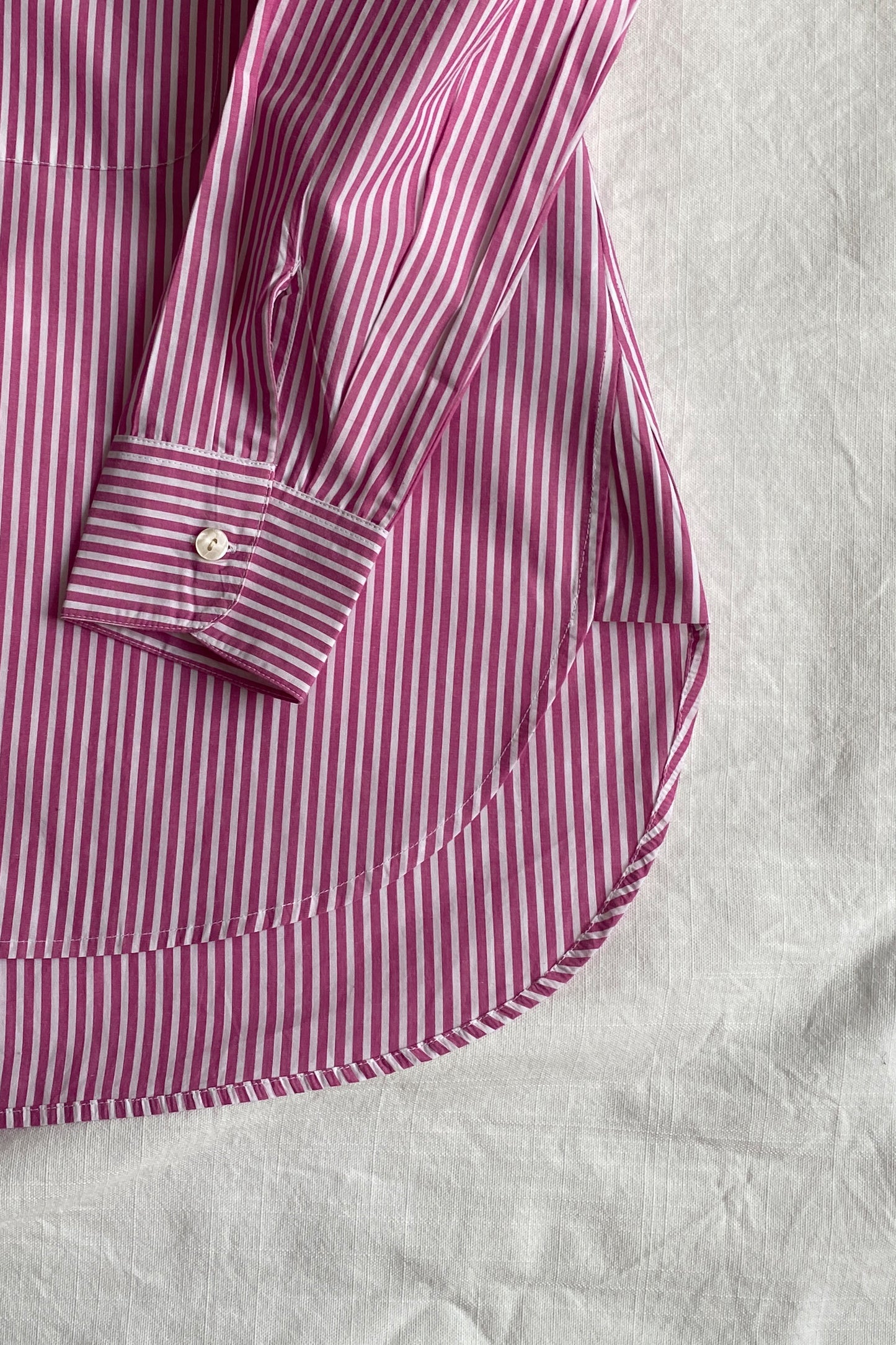 OVERSIZED STRIPED COTTON SHIRT