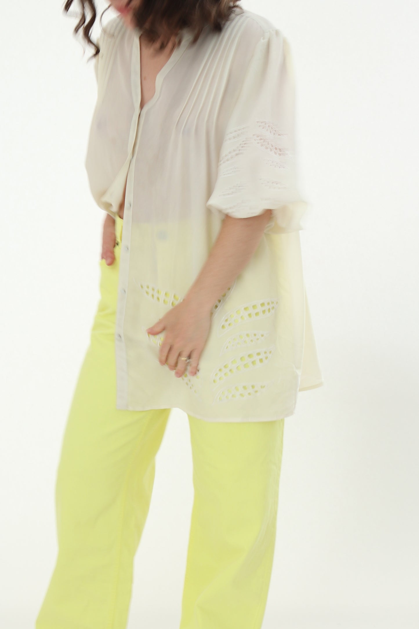 HAIKURE HIGH RISE 'BETTY' CROPPED STRAIGHT JEANS