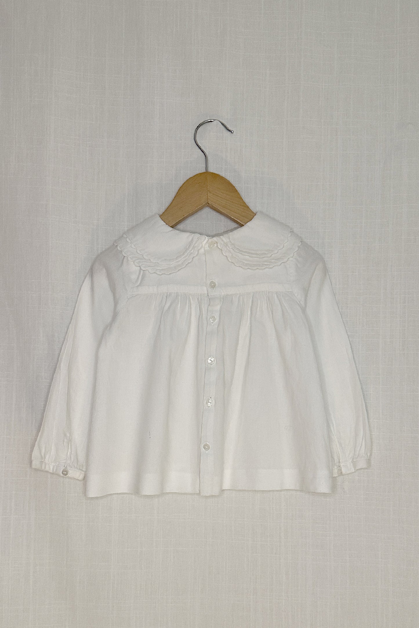 MINI: JACADI PARIS PETER PAN COLLAR BLOUSE