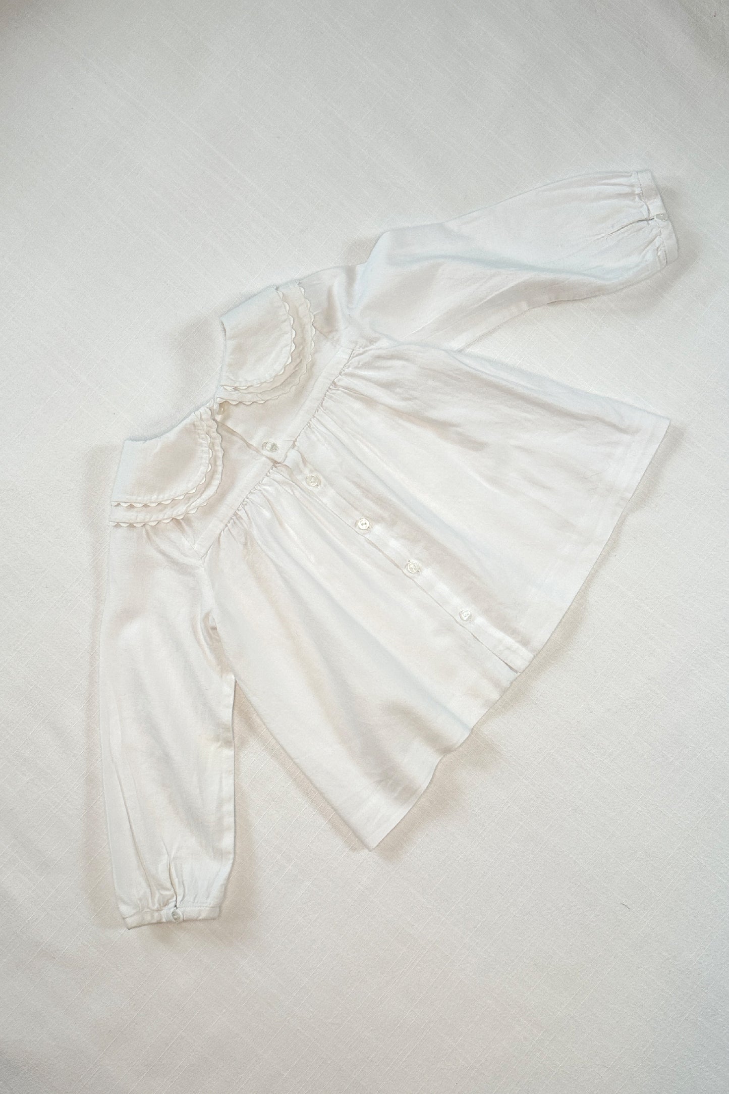MINI: JACADI PARIS PETER PAN COLLAR BLOUSE
