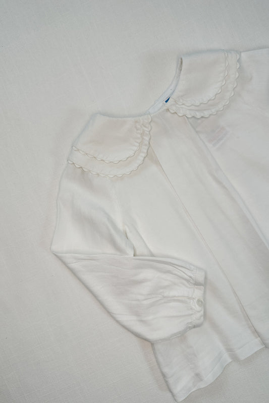 MINI: JACADI PARIS PETER PAN COLLAR BLOUSE