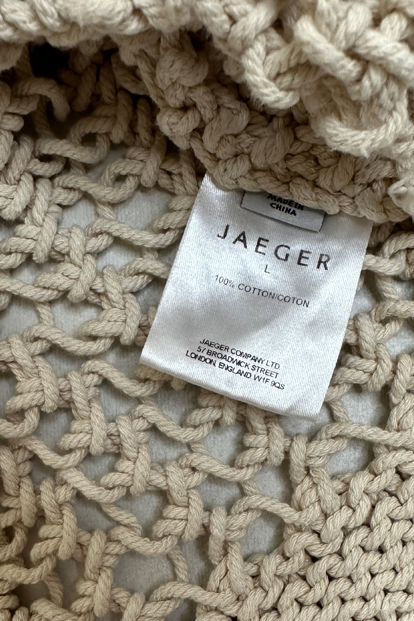 JAEGER CROCHET CAMI TOP