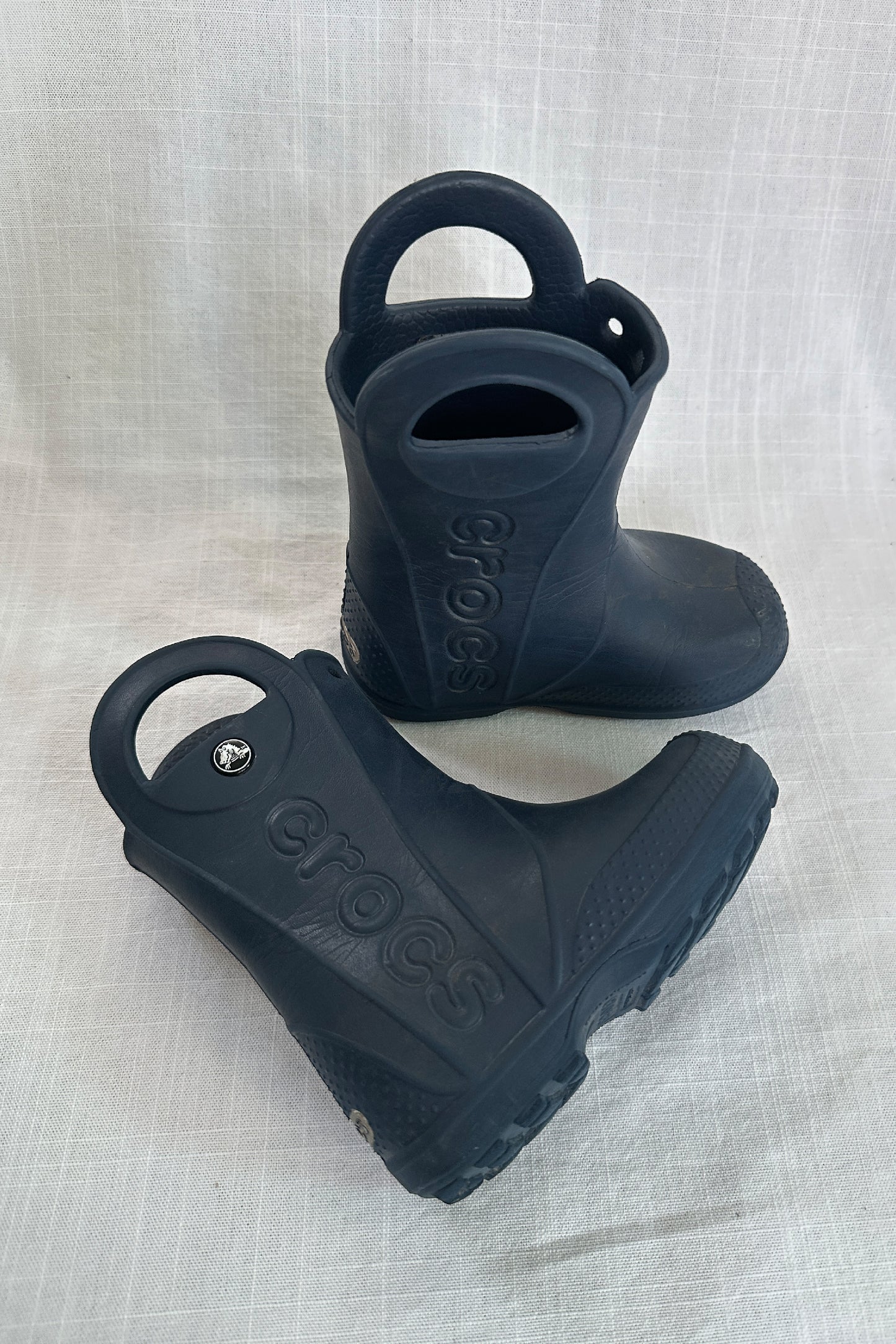 MINI: NAVY CROCS CLASSIC WELLIES