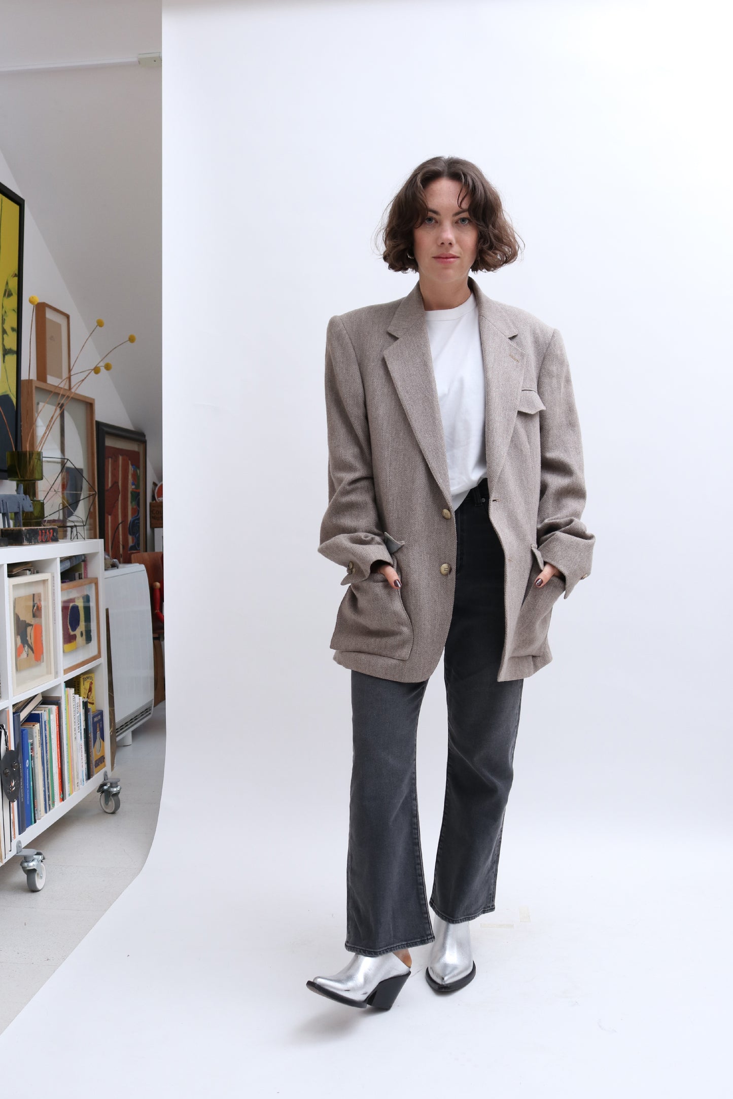 VINTAGE PIERRE CARDIN WOOL BLAZER