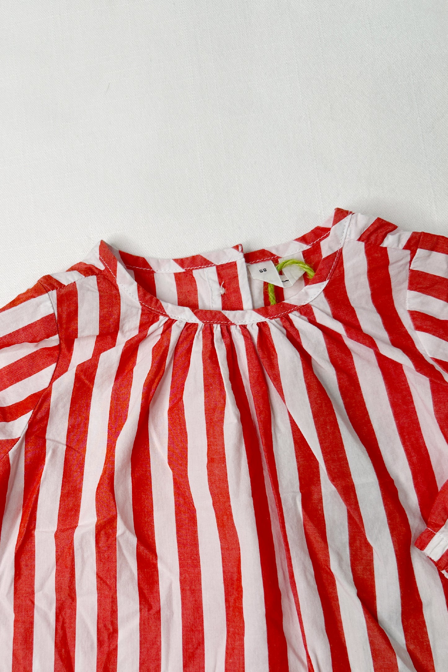 MINI: ARKET POPLIN CANDY STRIPE DRESS