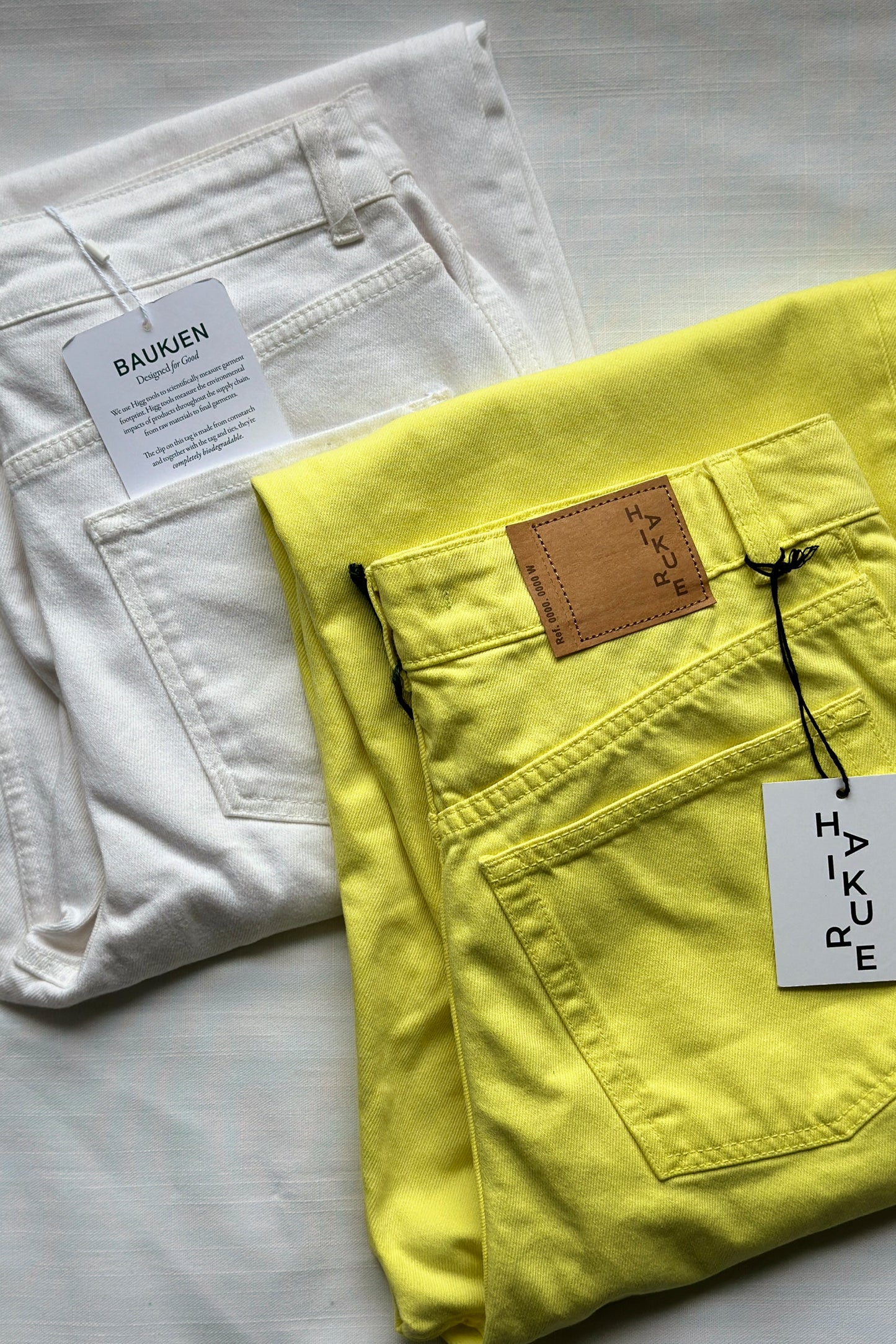 HAIKURE HIGH RISE 'BETTY' CROPPED STRAIGHT JEANS