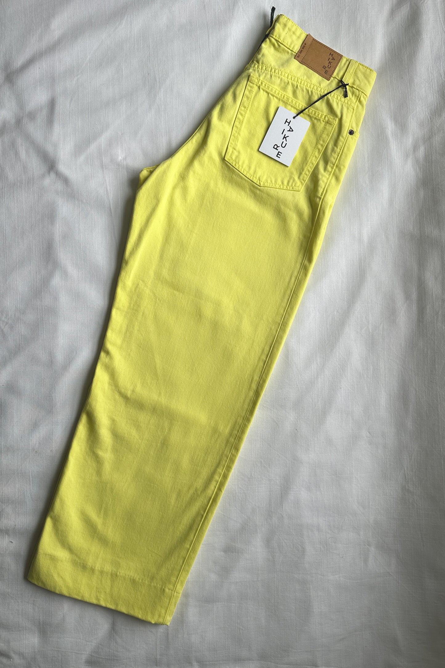 HAIKURE HIGH RISE 'BETTY' CROPPED STRAIGHT JEANS