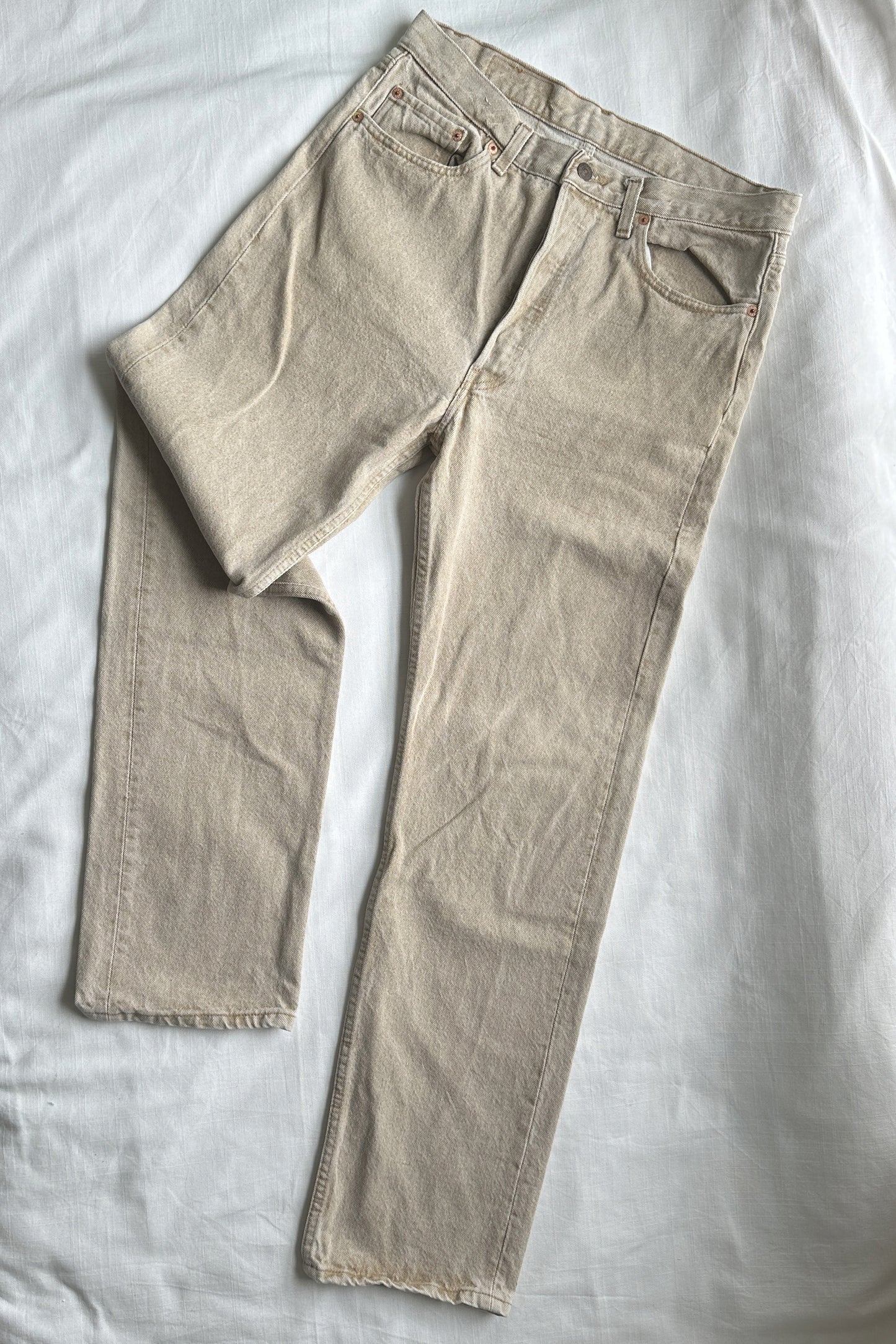 VINTAGE LEVI'S 501 BEIGE