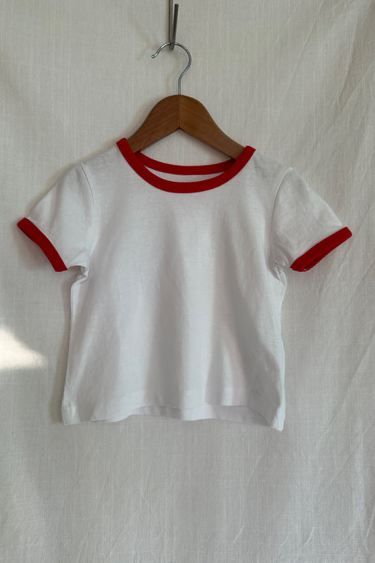 MINI: RETRO-STYLE TRIM DETAIL T-SHIRT