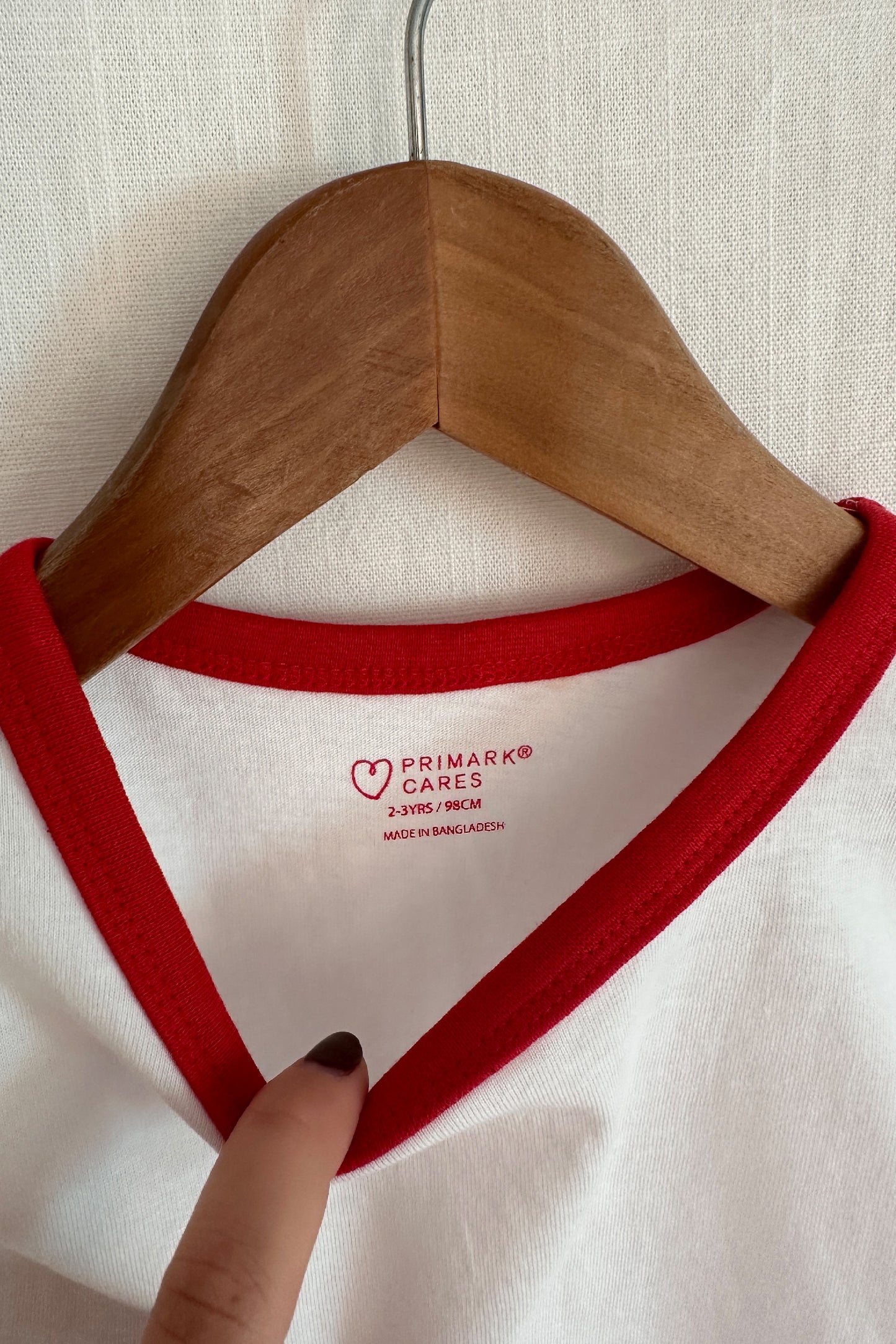 MINI: RETRO-STYLE TRIM DETAIL T-SHIRT