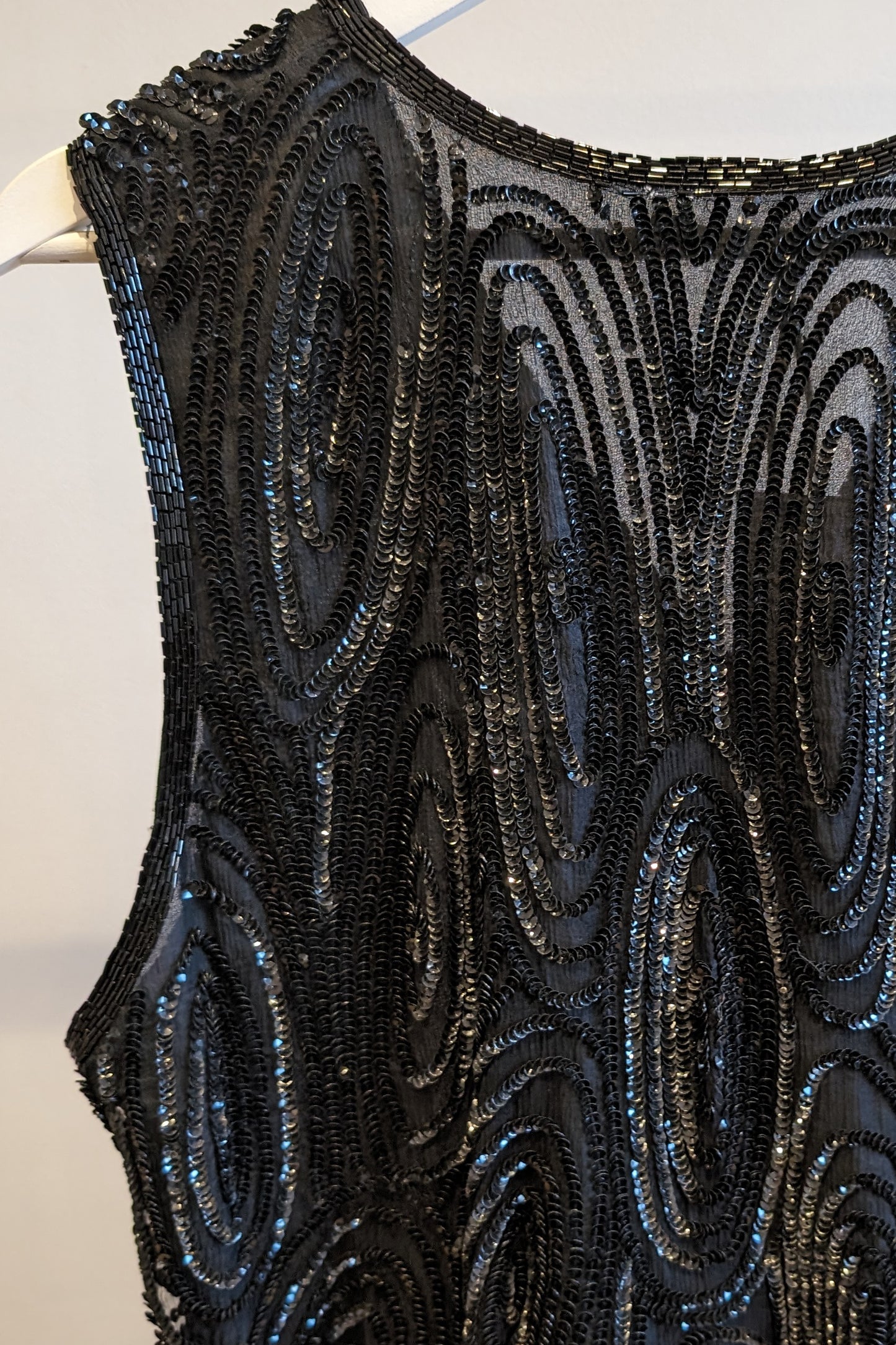 VINTAGE SEQUIN WAISTCOAT