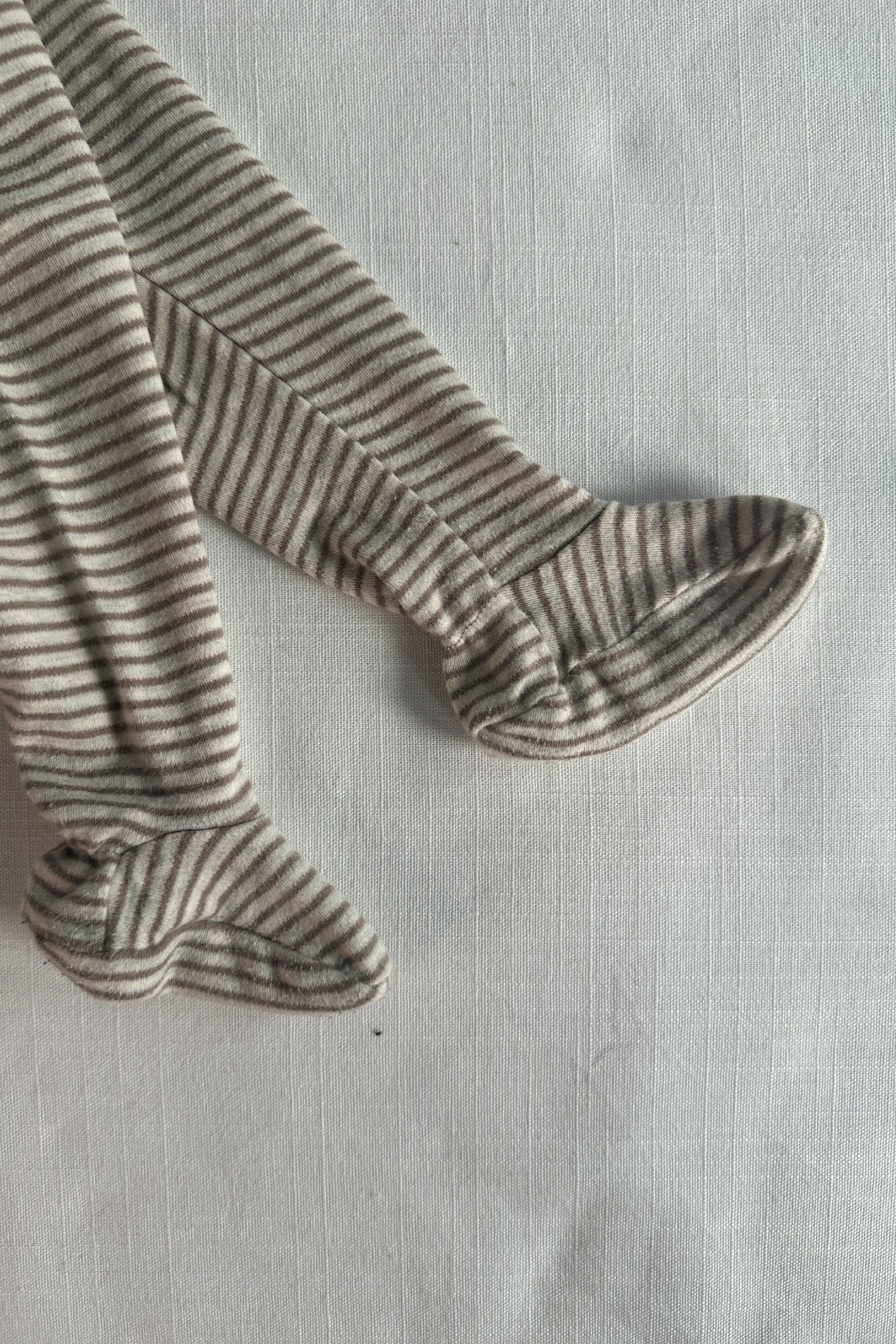 MINI: 2-PIECE STRIPED COTTON BABY SET