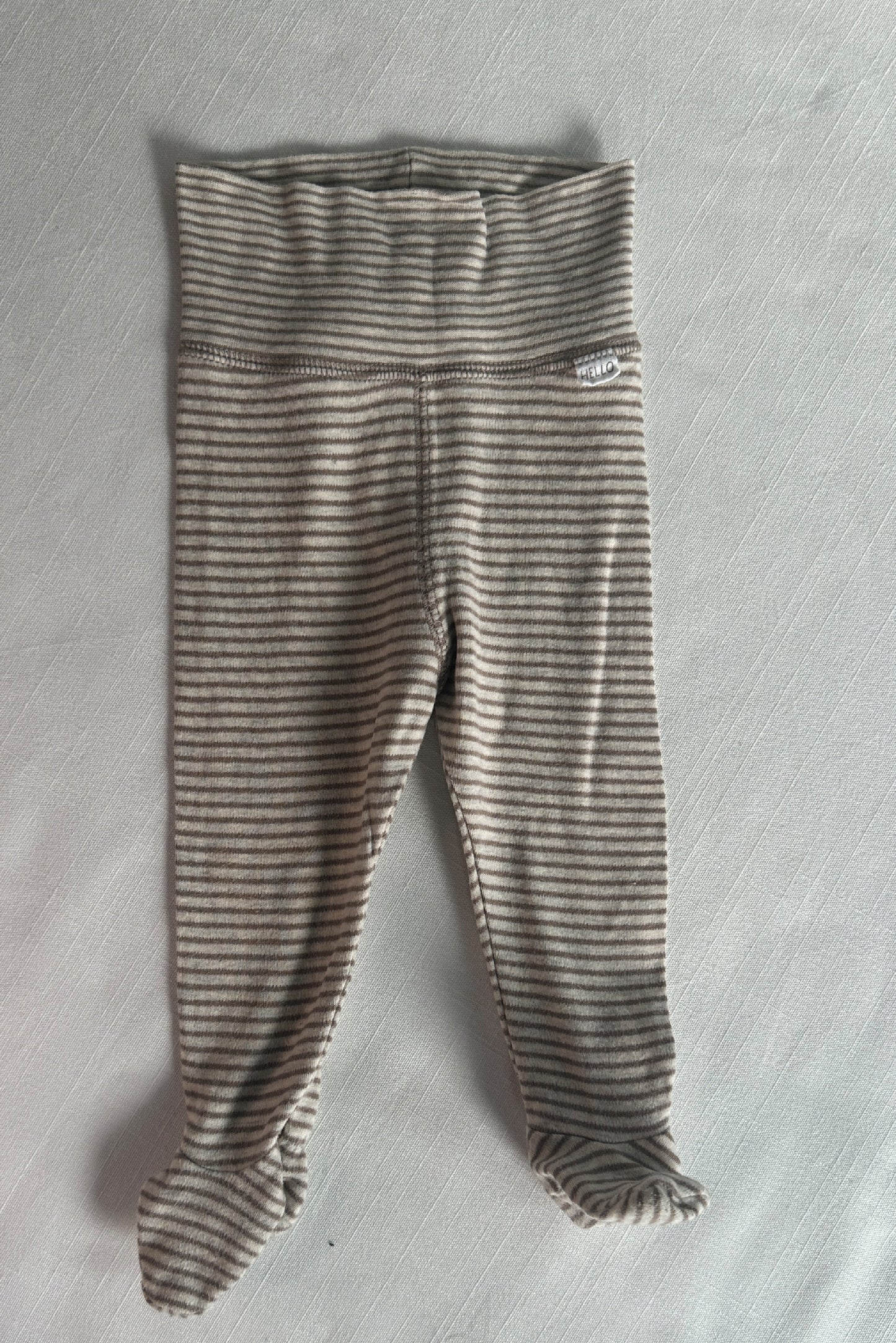 MINI: 2-PIECE STRIPED COTTON BABY SET