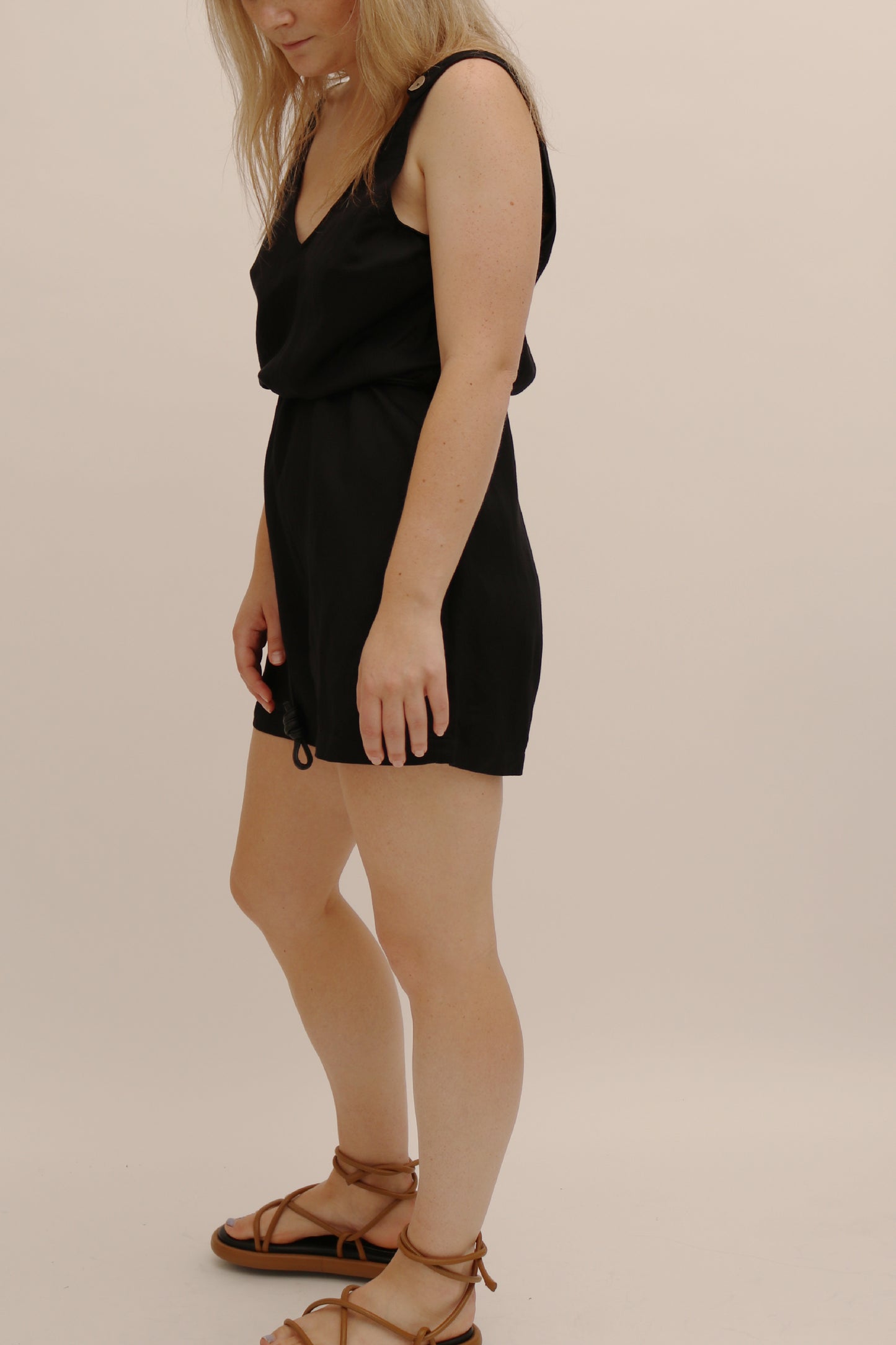OTHER STORIES LINEN PLAYSUIT