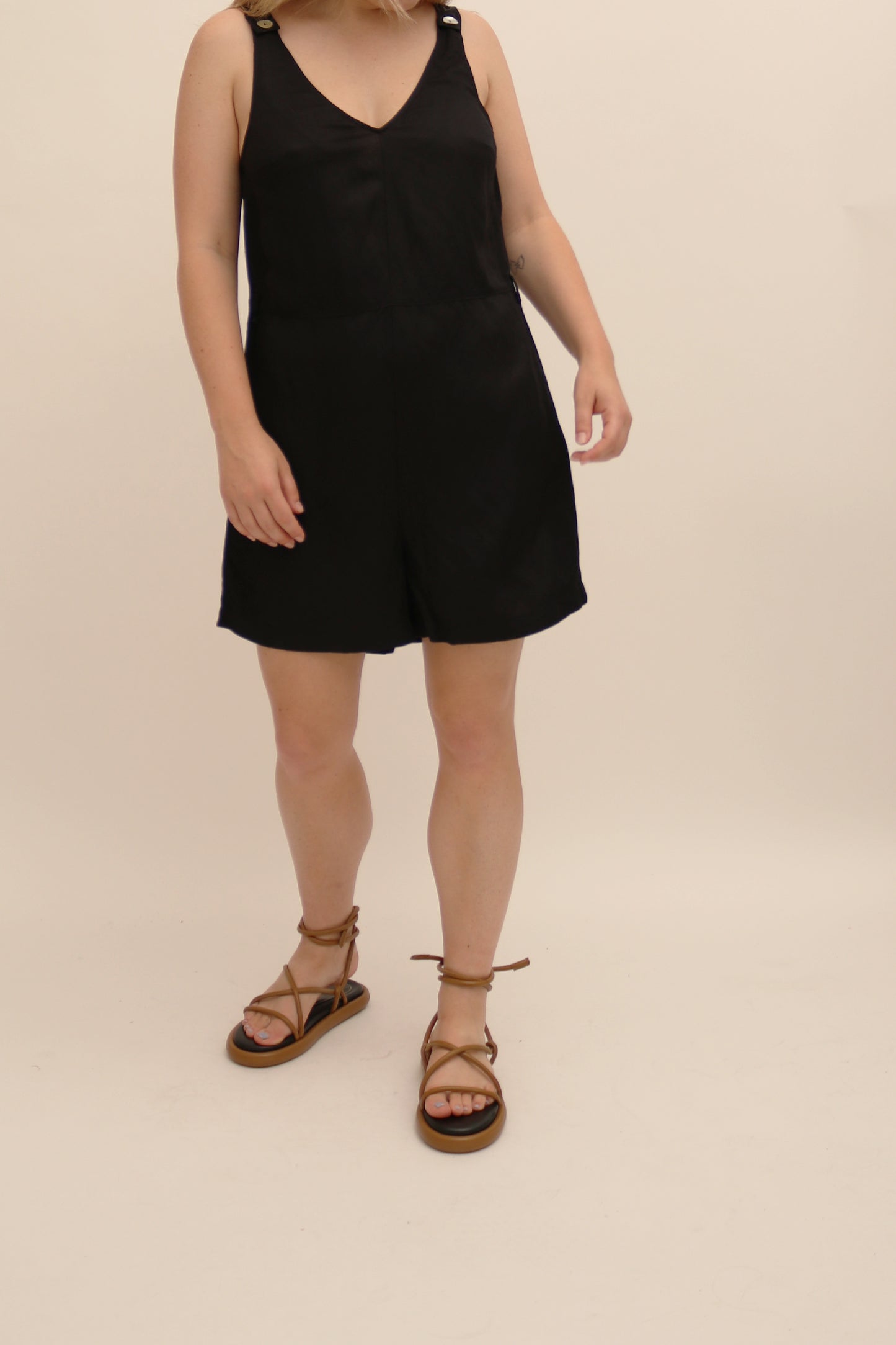 OTHER STORIES LINEN PLAYSUIT