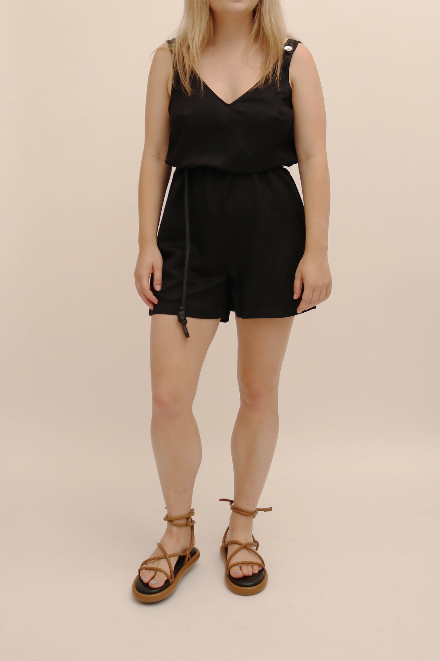 OTHER STORIES LINEN PLAYSUIT