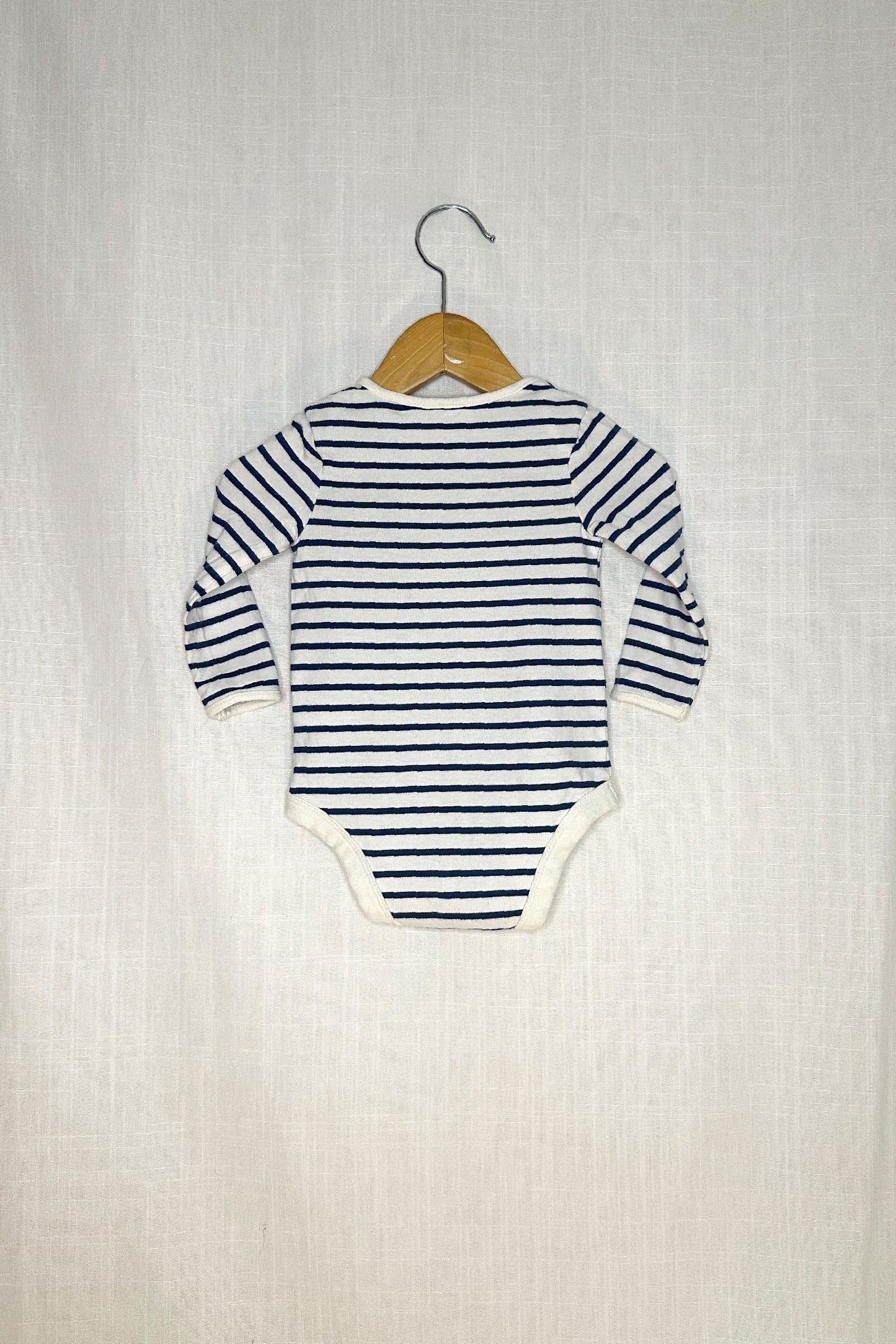 MINI: LONGSLEEVE STRIPED BODYSUIT