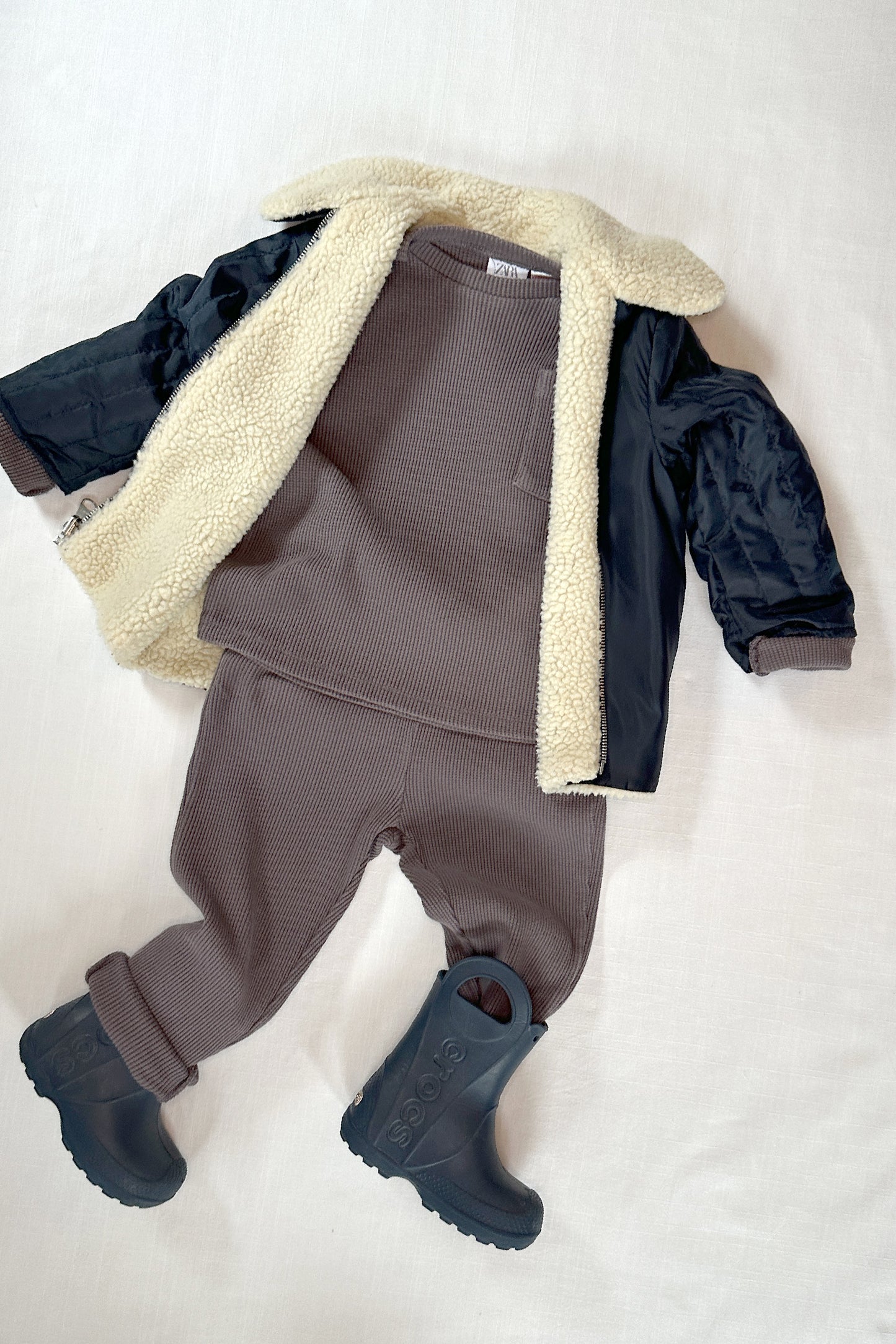 MINI: WAFFLE JERSEY LOUNGEWEAR SET