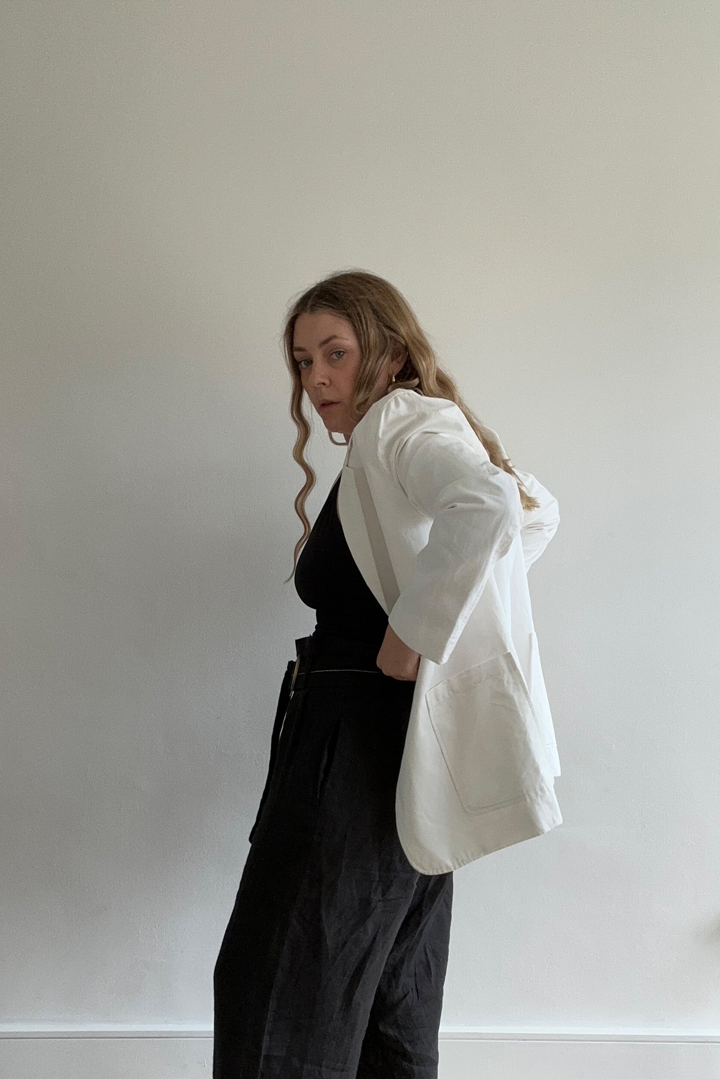 COLD LAUNDRY TWILL BLAZER