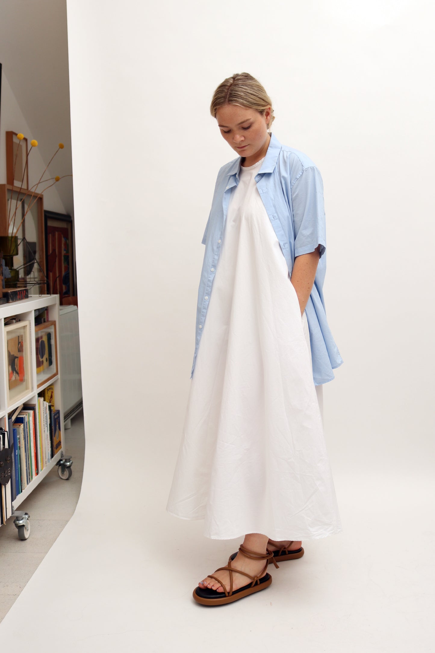 SHORT-SLEEVE COTTON SHIRT