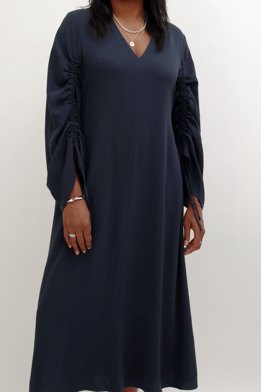 RENT: TIBI GATHER SLEEVE DRESS — from £37.50 per week