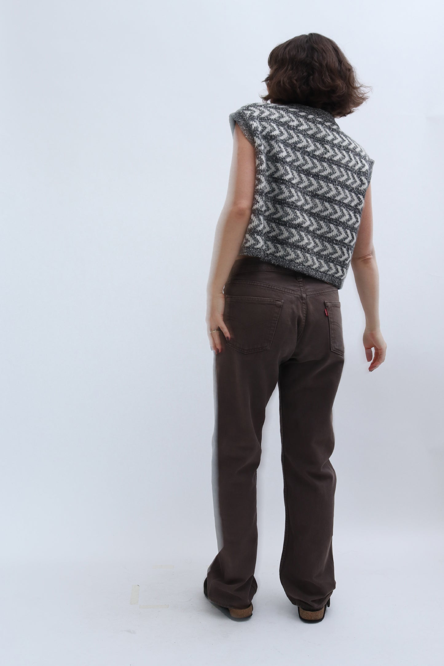 ITALIAN VINTAGE KNITTED SWEATER VEST