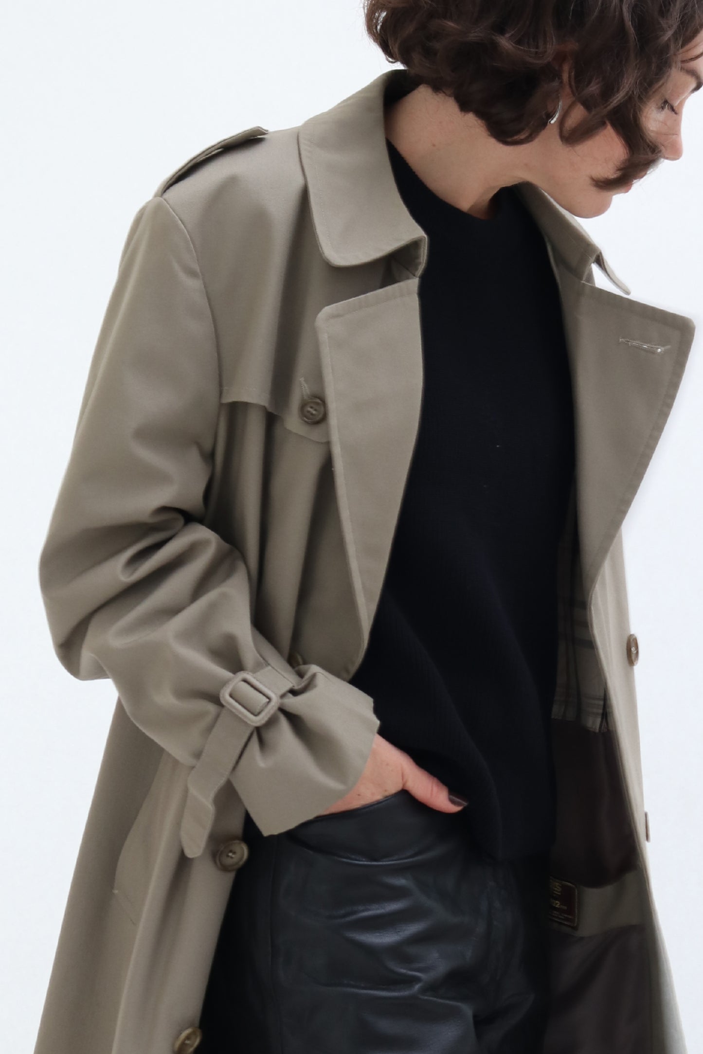 VINTAGE KHAKI TRENCH