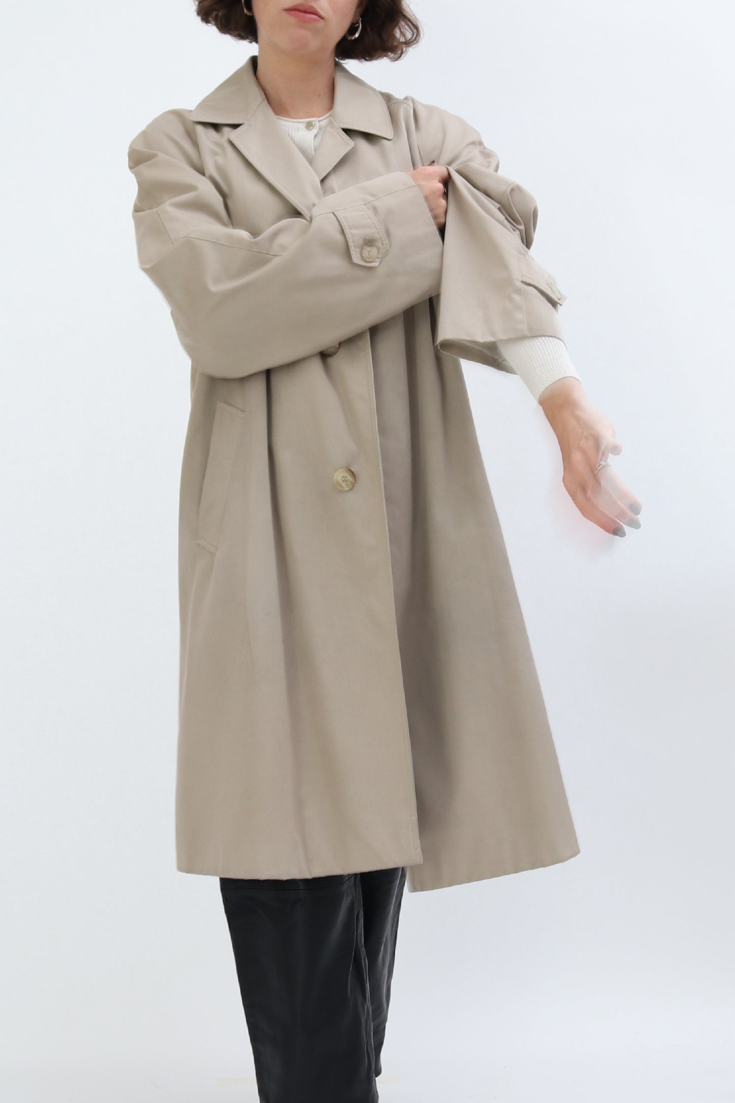 VINTAGE BEIGE TRENCH