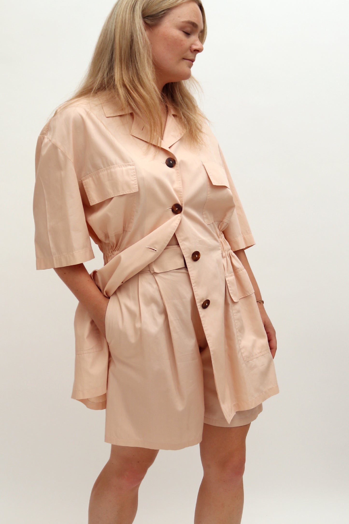 VINTAGE COTTON UTILITY CO-ORD