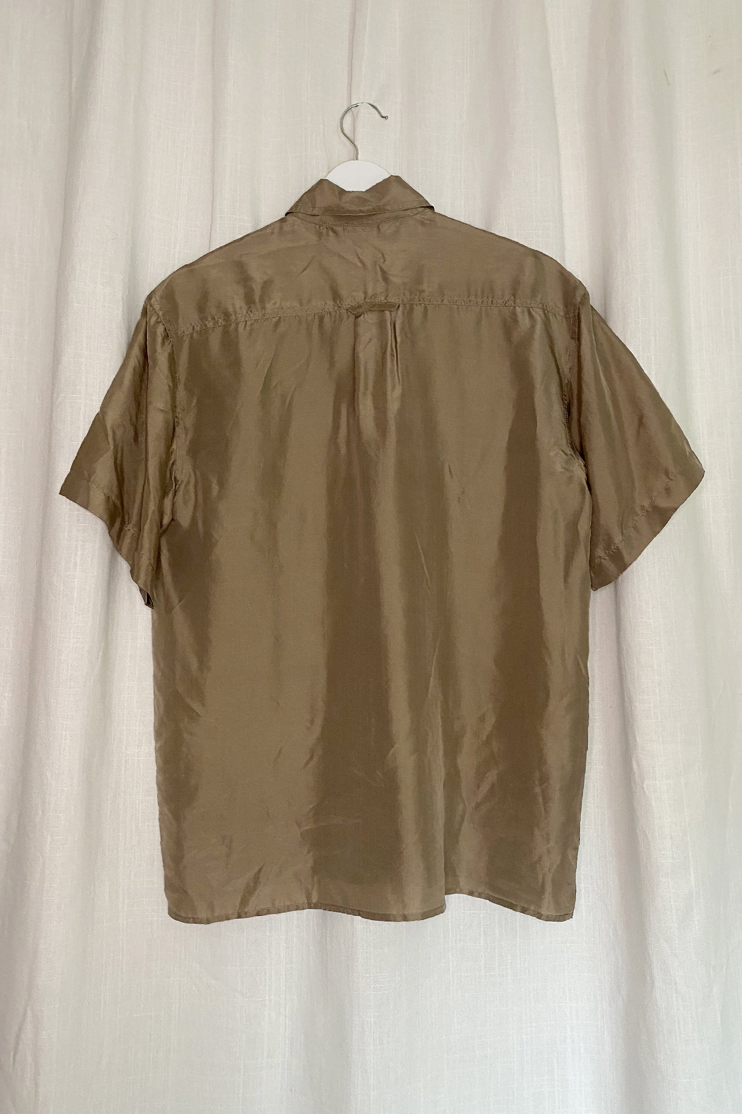VINTAGE SILK SHIRT WITH POCKET