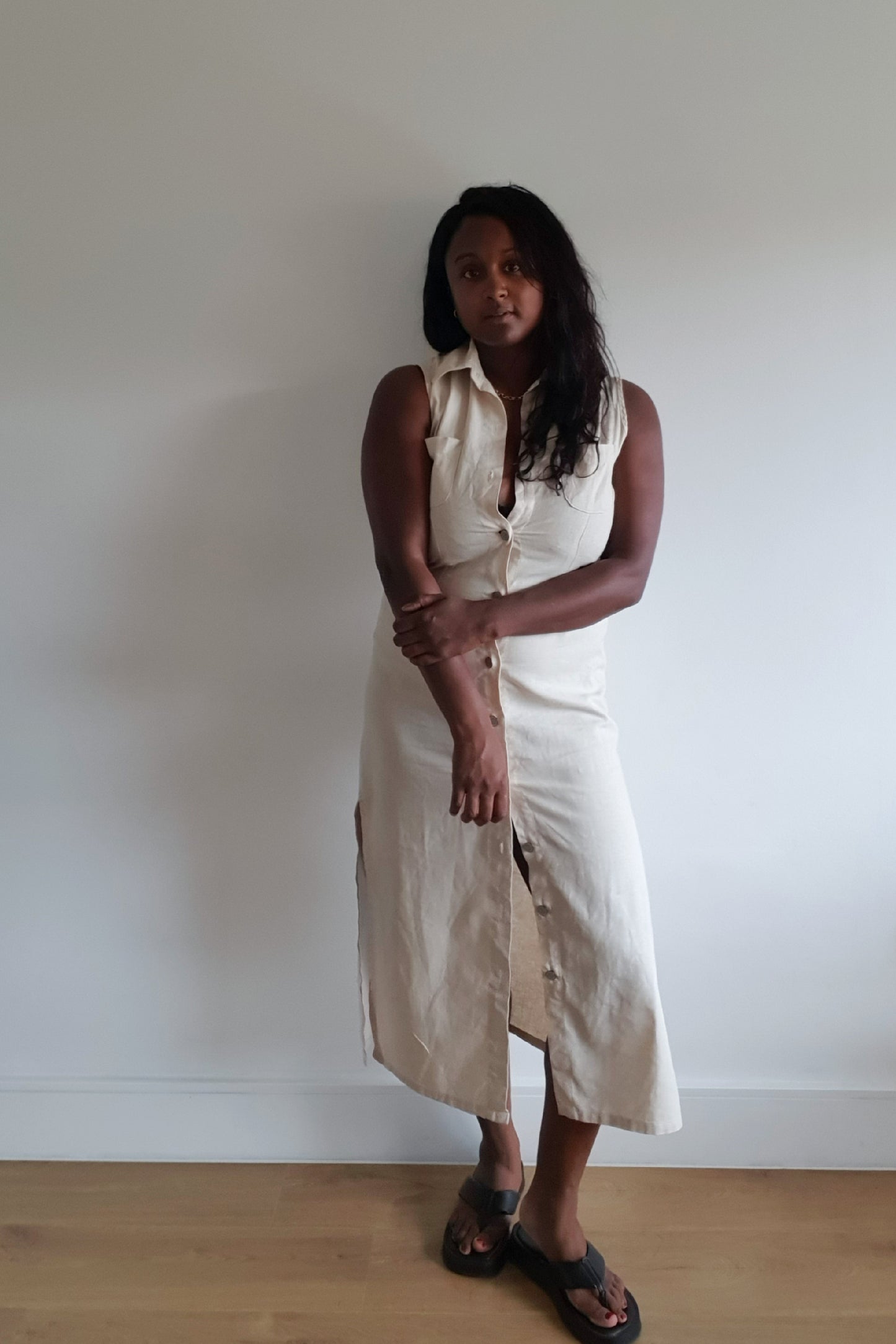 VINTAGE BILL BLASS SHIRT DRESS