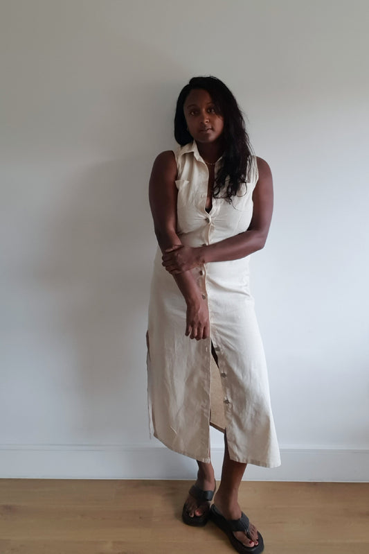 VINTAGE BILL BLASS SHIRT DRESS