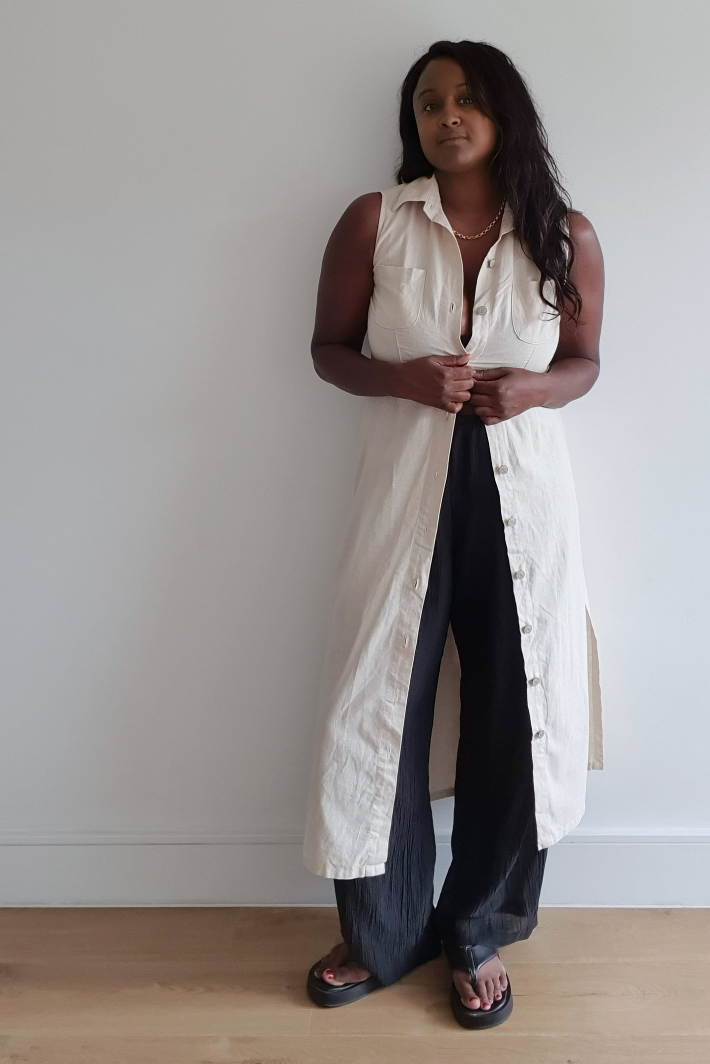 VINTAGE BILL BLASS SHIRT DRESS