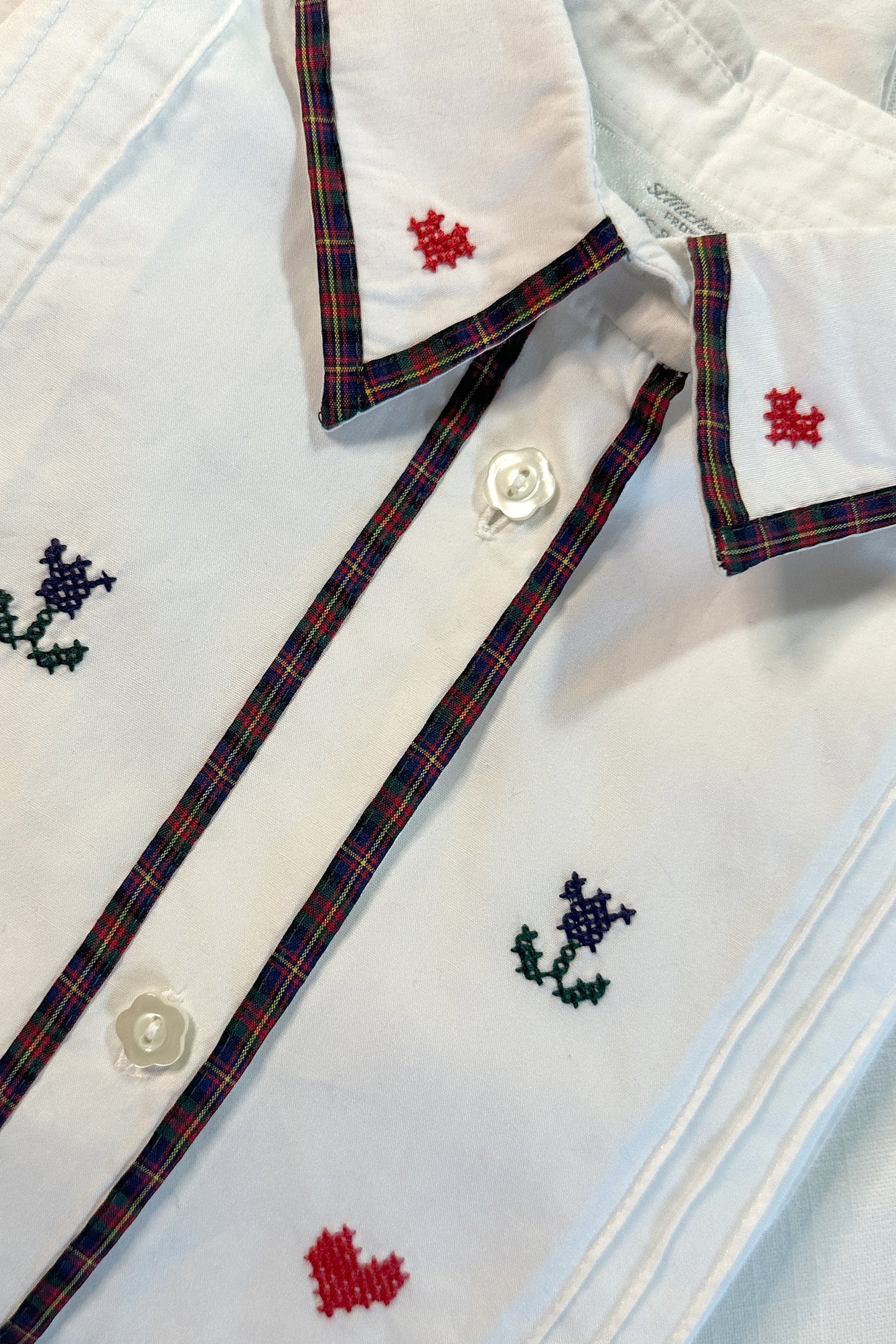 MINI: VINTAGE ST. MICHEAL EMBROIDERED SHIRT