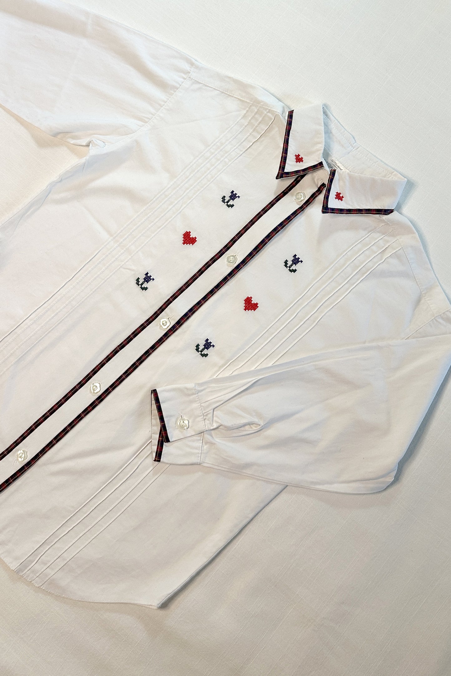 MINI: VINTAGE ST. MICHEAL EMBROIDERED SHIRT