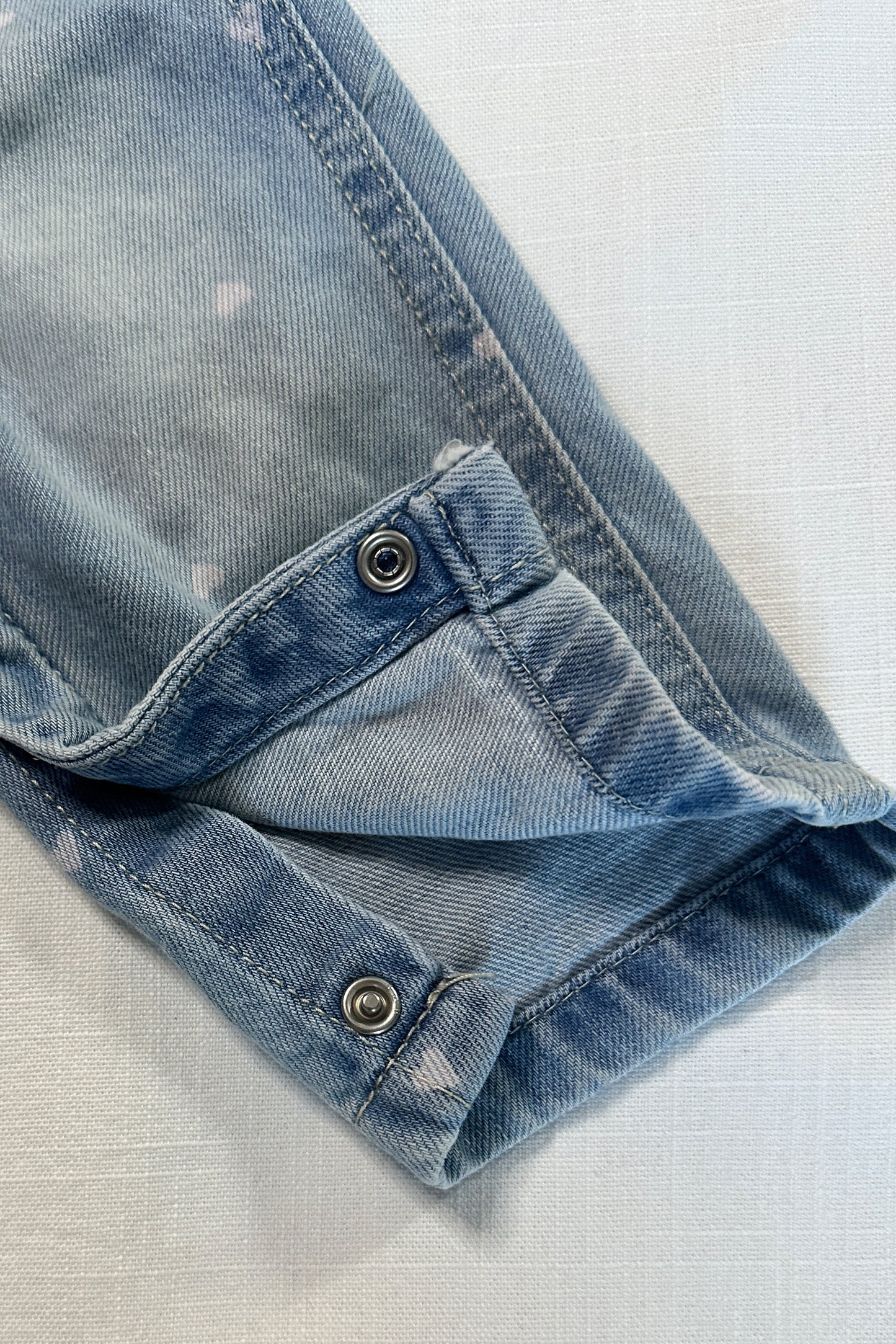 MINI: OSHKOSH B'GOSH HEART PRINT DUNGAREE