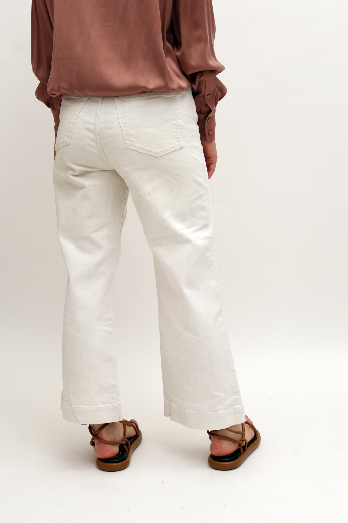 WEEKDAY WHITE DENIM JEANS