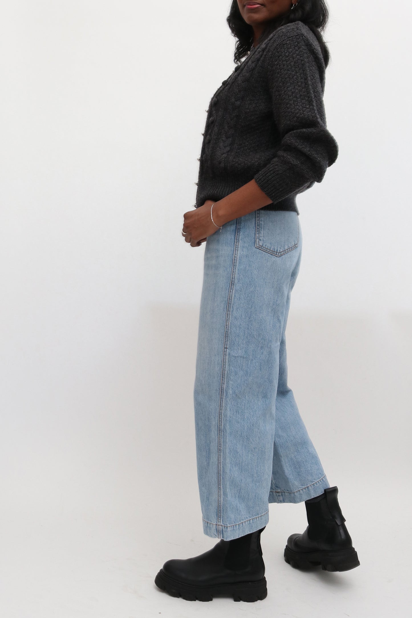CORE Nanushka Vintage Wash Cropped Jeans