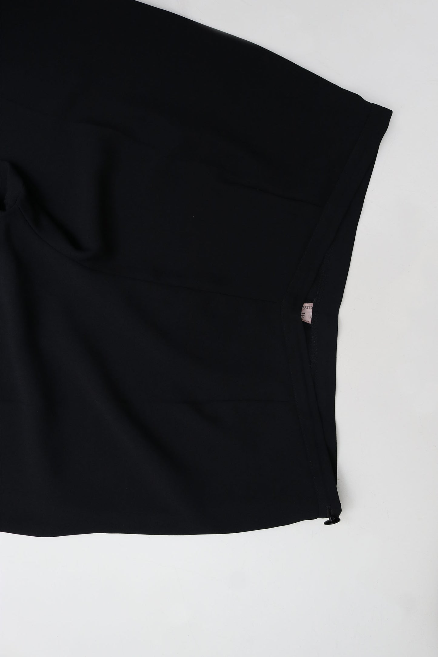 Vintage Black Crepe Trouser