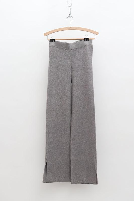 Grey Ribbed Lounge Pant