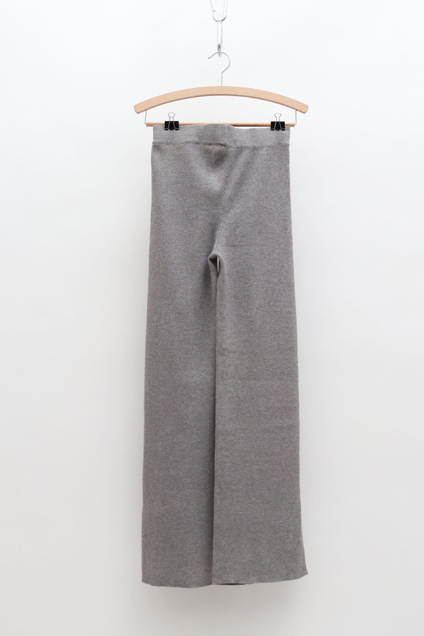 Grey Ribbed Lounge Pant