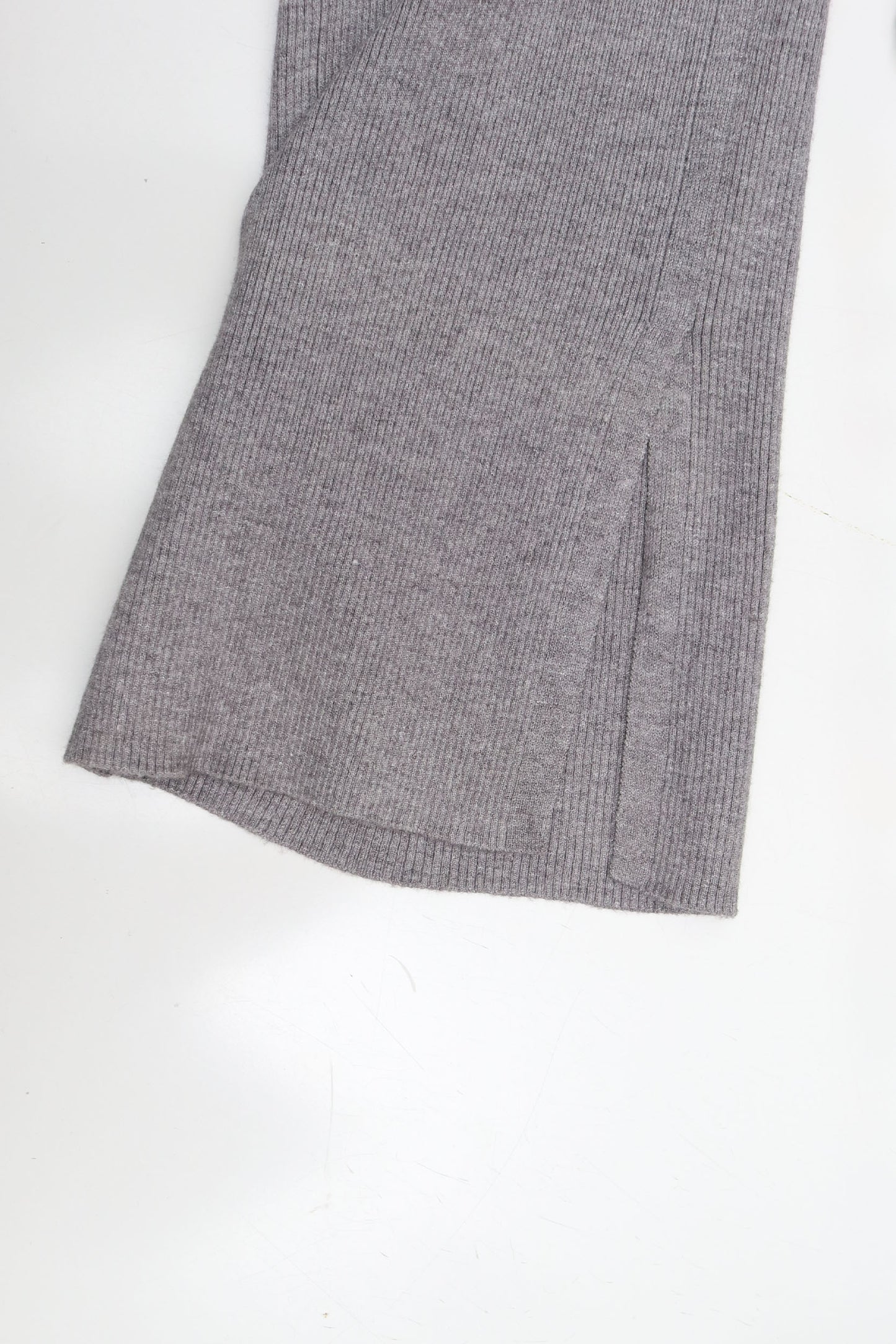 Grey Ribbed Lounge Pant